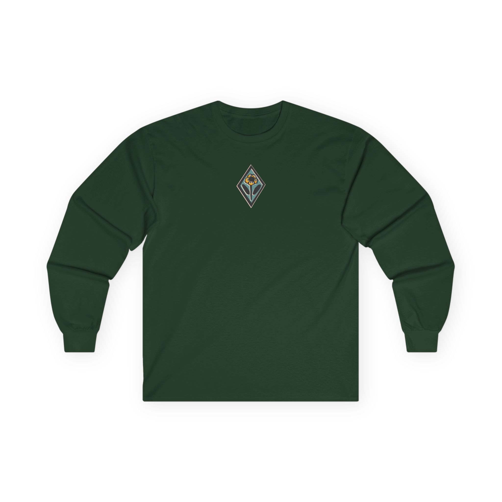 Lime Cordiale Pedestal Unisex Ultra Cotton Long Sleeve Tee - Image 7