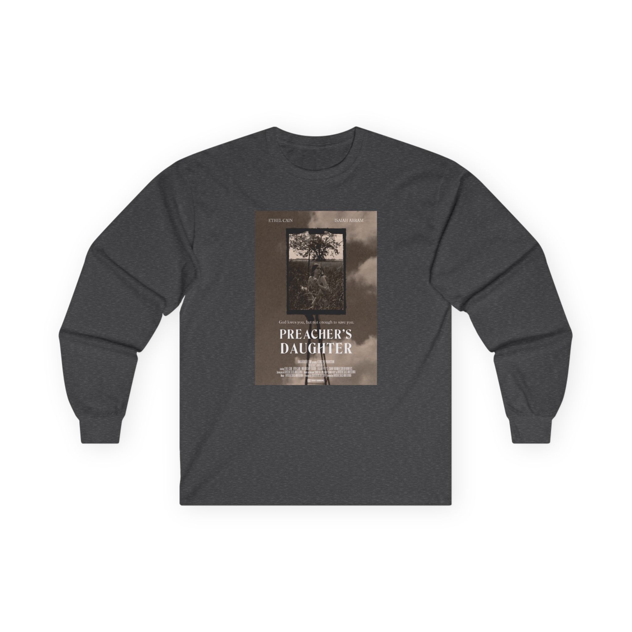 Ethel Cain Preacher's Daughter Movie Poster Unisex Ultra Cotton Long Sleeve Tee - Image 15