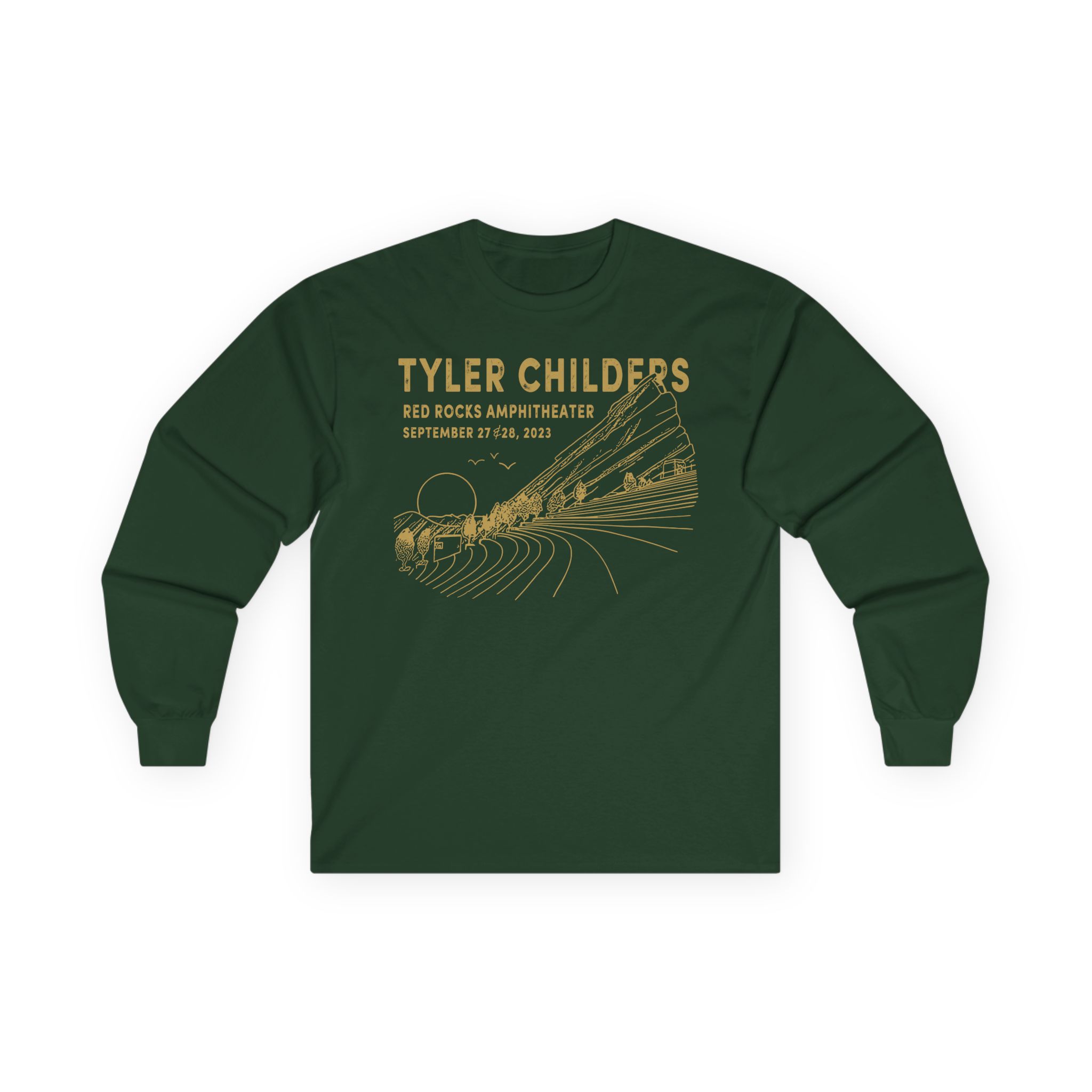 Tyler Childers Long Violent History Unisex Ultra Cotton Long Sleeve Tee - Image 7