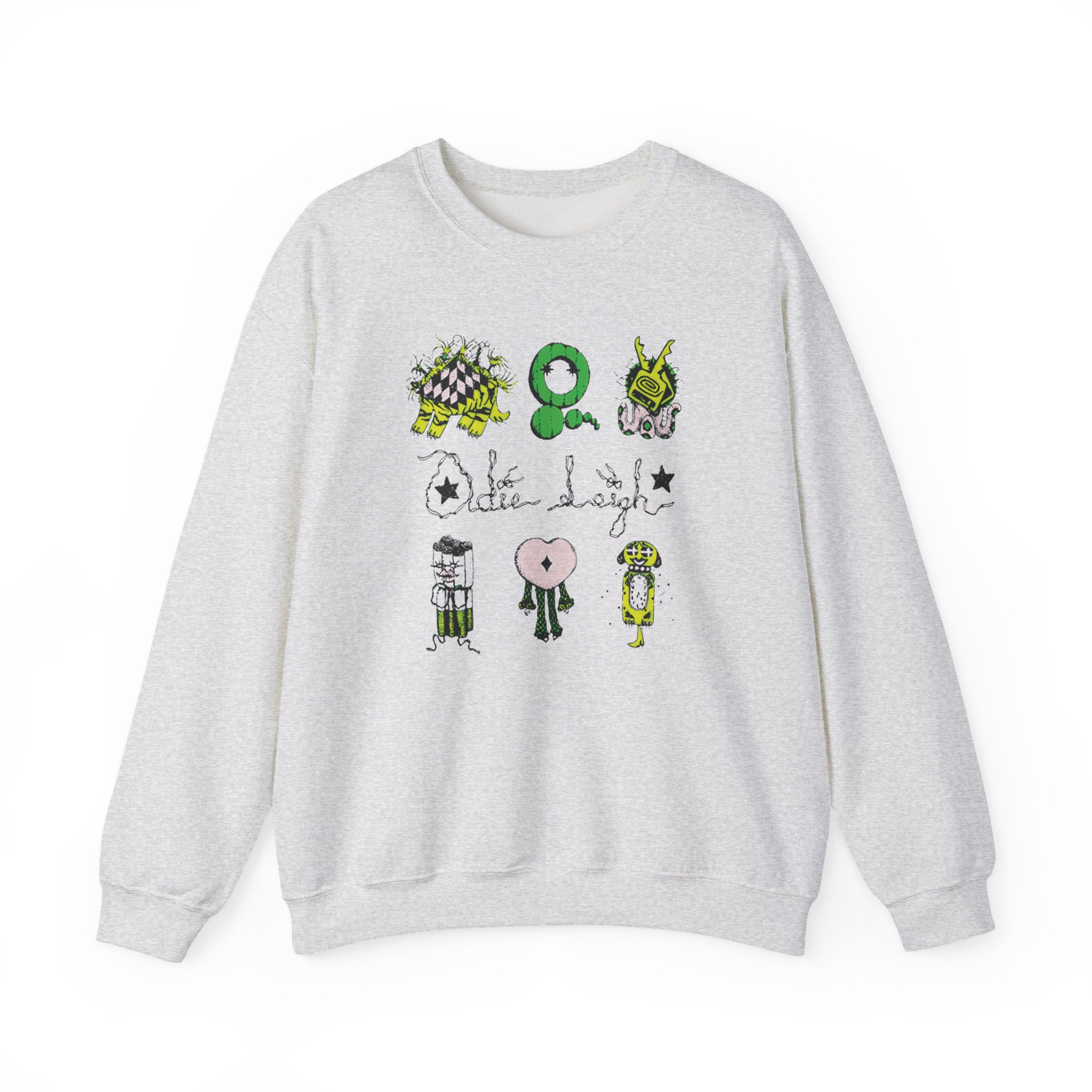 Odie Leigh Characters Unisex Heavy Blend™ Crewneck Sweatshirt - Image 3