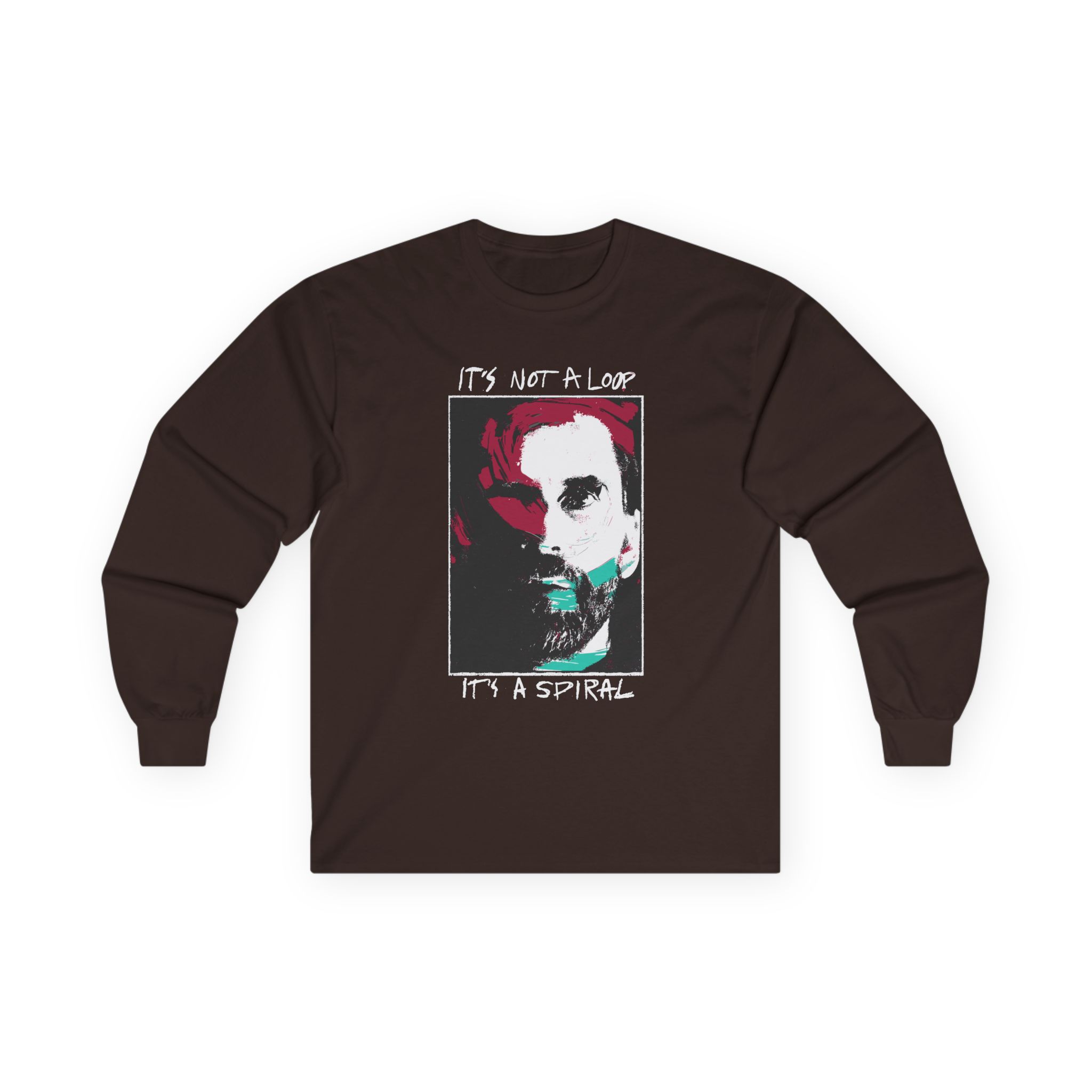 Alan Wake It's Not a Loop It's a Spiral Unisex Ultra Cotton Long Sleeve Tee - Image 5
