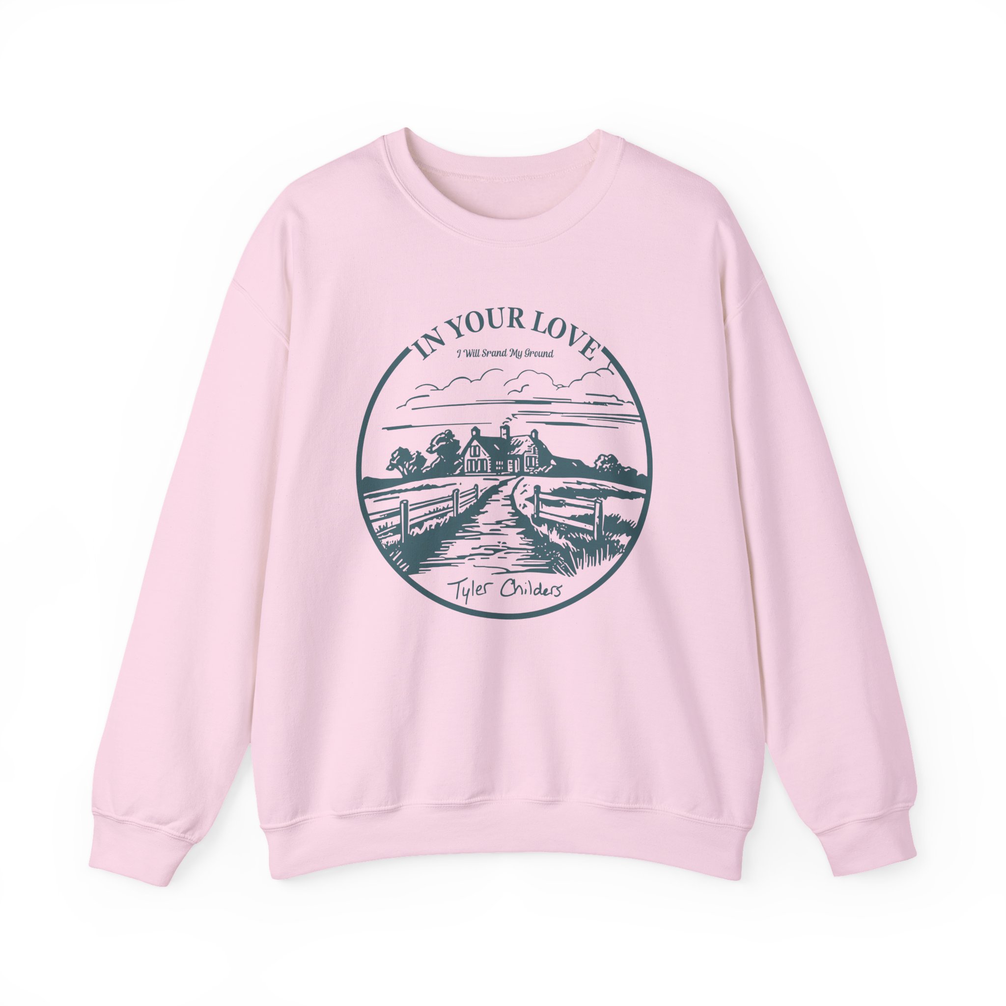 Tyler Childers in Your Love Unisex Heavy Blend™ Crewneck Sweatshirt - Image 9