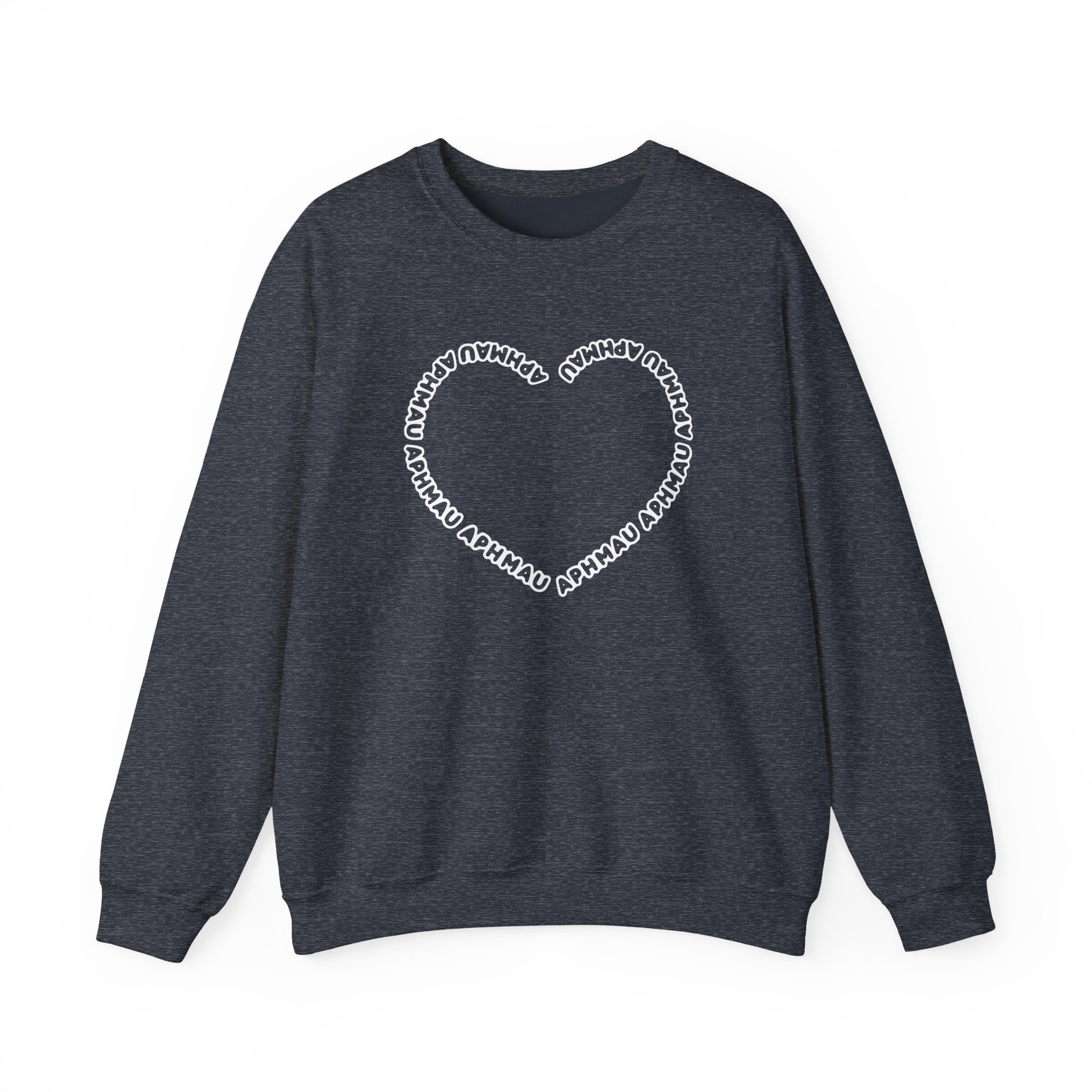 Aphmau Heart Unisex Heavy Blend™ Crewneck Sweatshirt - Image 11