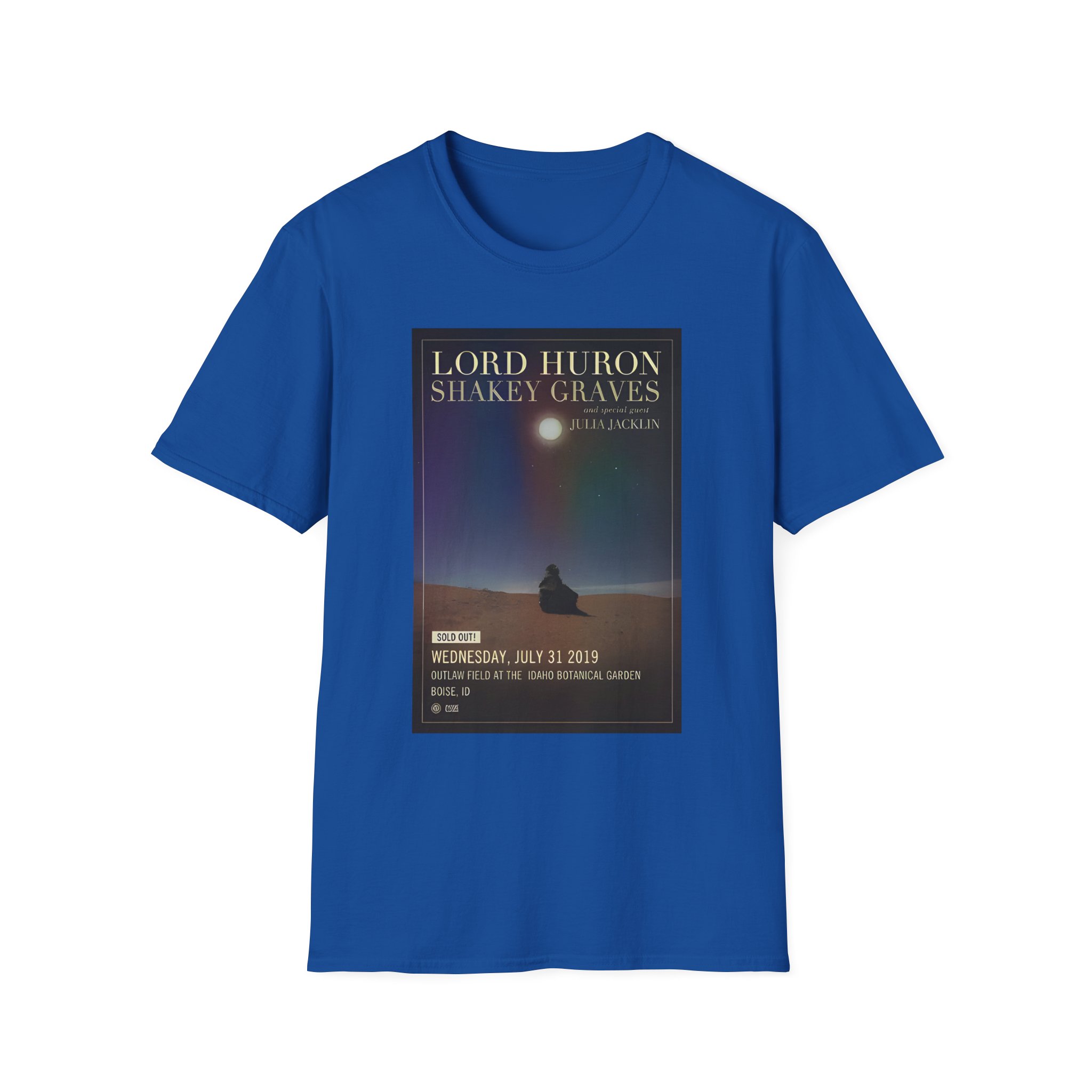 Lord Huron at Knitting Factory Unisex Softstyle T-Shirt - Image 11
