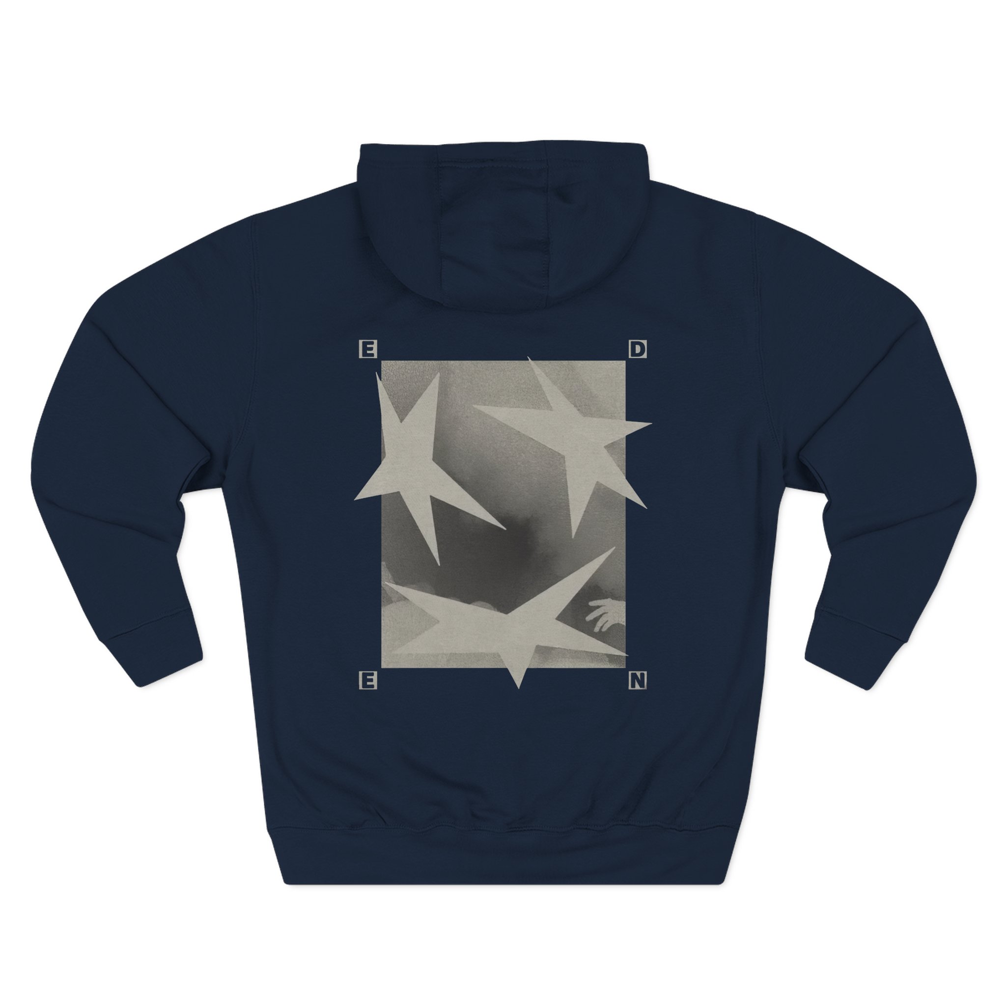 Eden Star Three-Panel Fleece Hoodie - Image 4