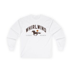 Lainey Wilson Varsity Whirlwind Unisex Ultra Cotton Long Sleeve Tee