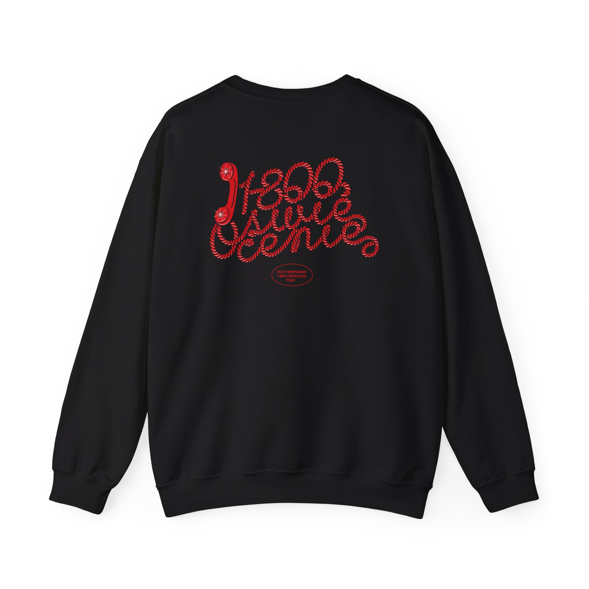 Taco Hemingway 1-800-tour Unisex Heavy Blend™ Crewneck Sweatshirt - Image 2
