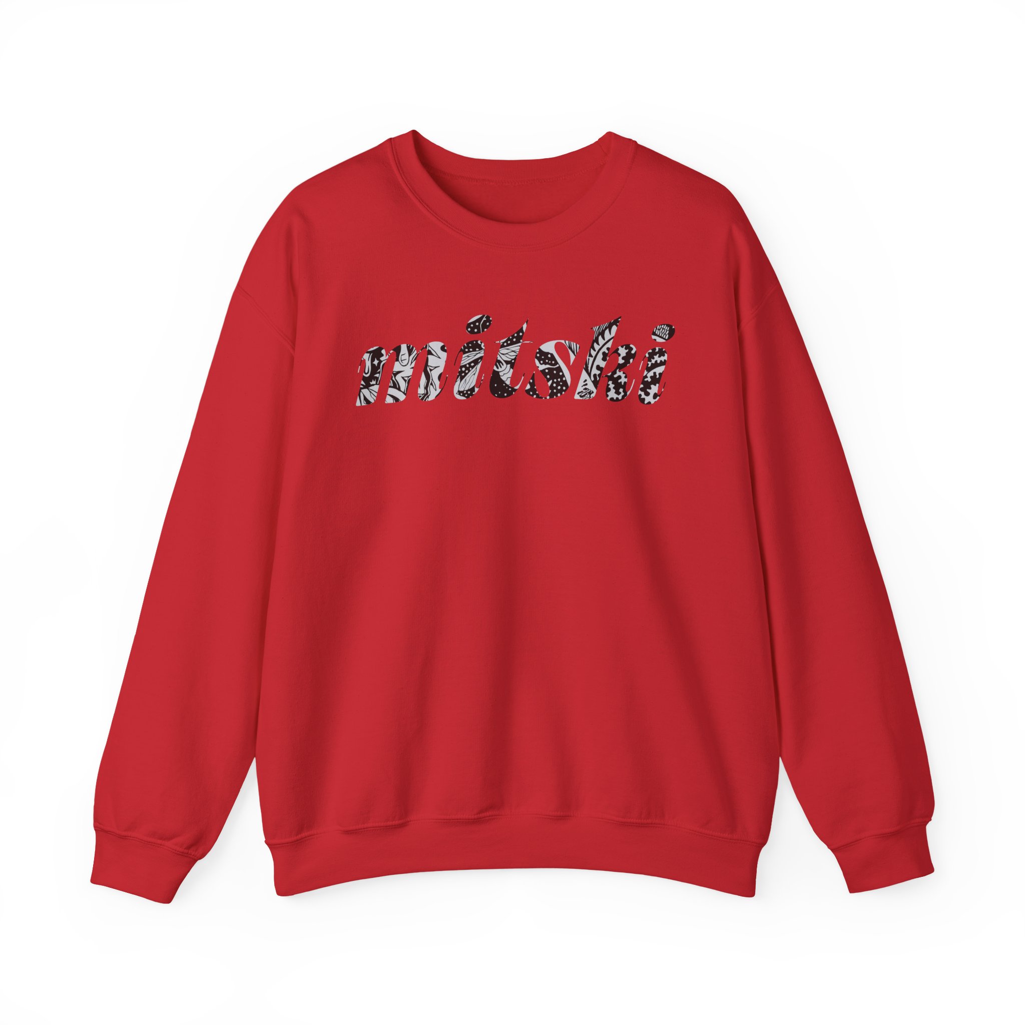 Mitski Flower Logo Unisex Heavy Blend™ Crewneck Sweatshirt - Image 23