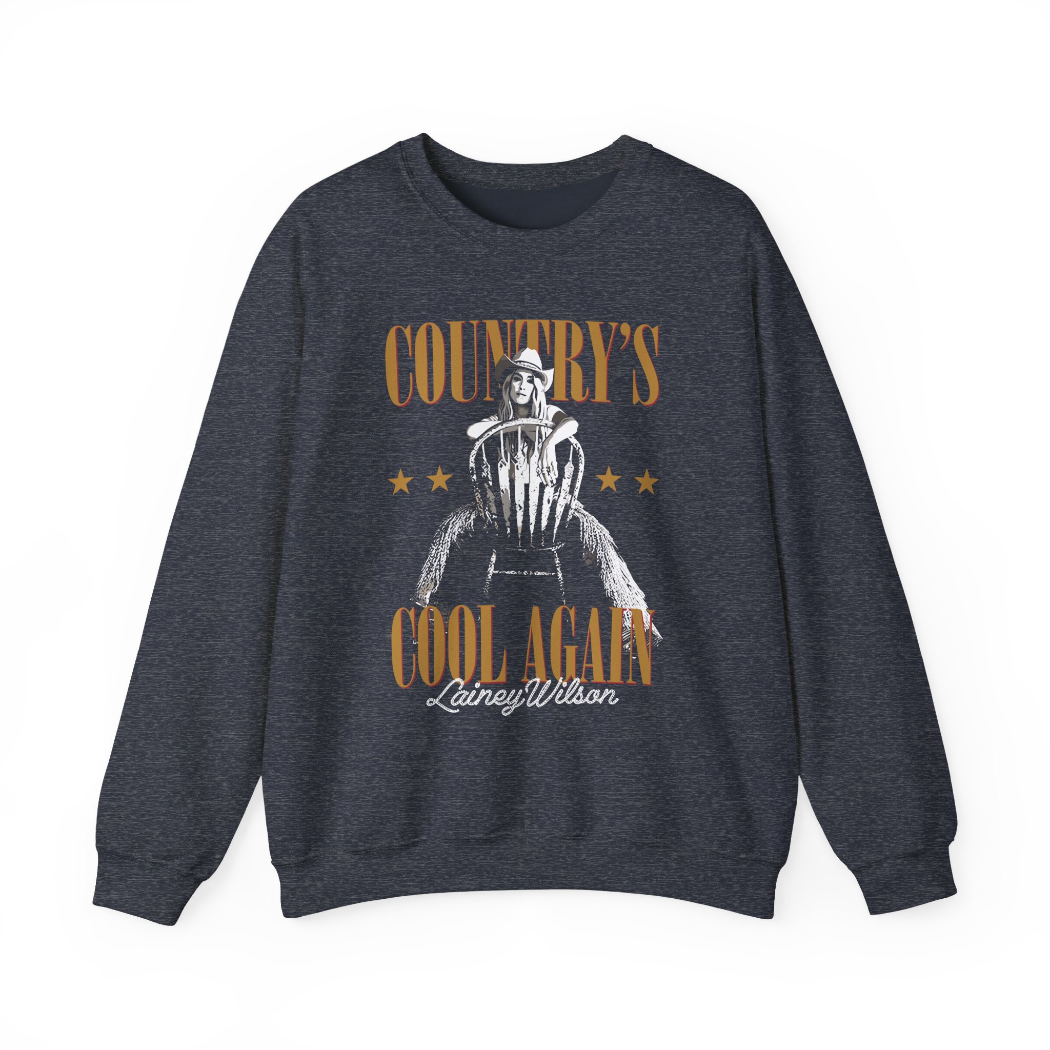 Lainey Wilson Country's Cool Again Unisex Heavy Blend™ Crewneck Sweatshirt - Image 15