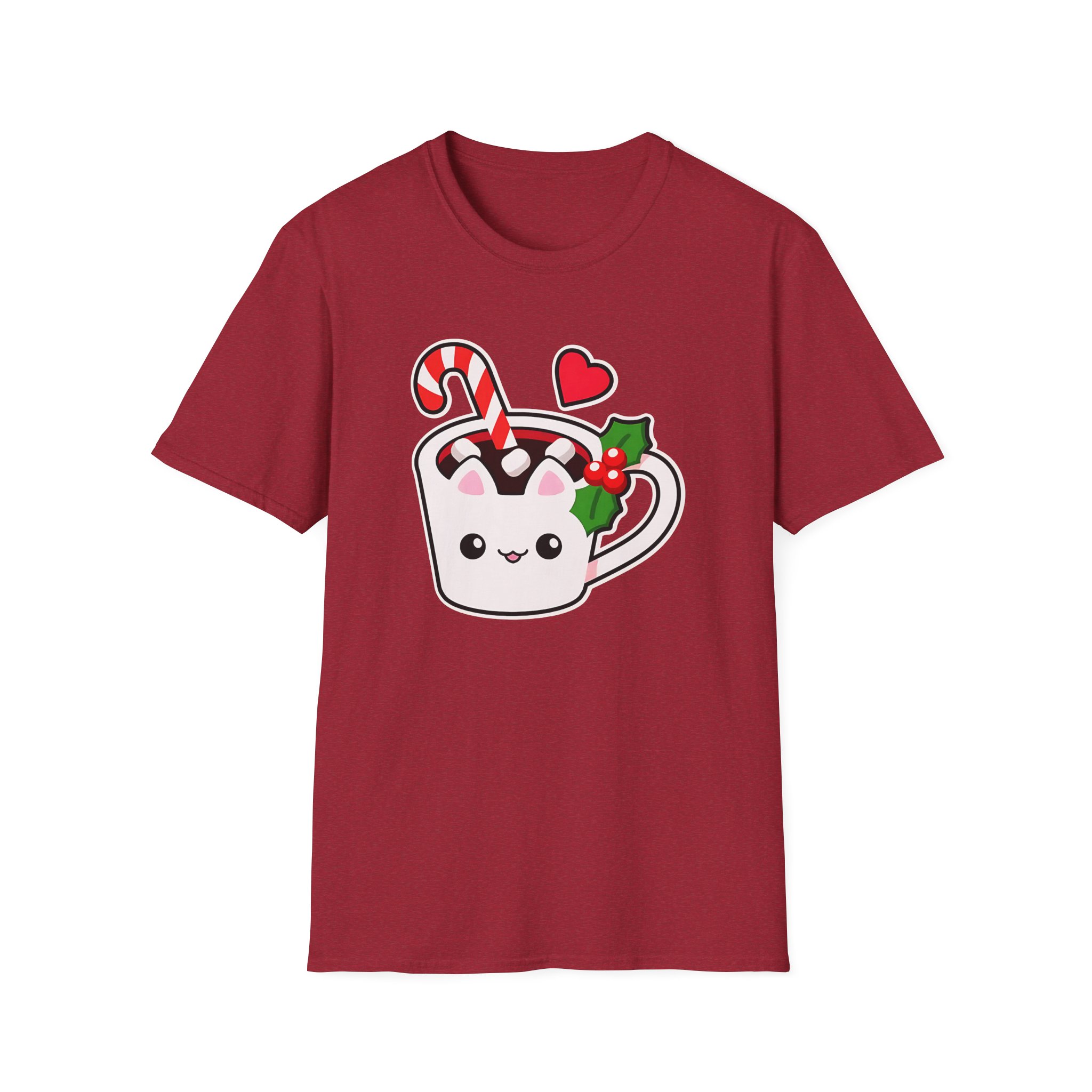 Aphmau Cocoa Holiday Unisex Softstyle T-Shirt - Image 23