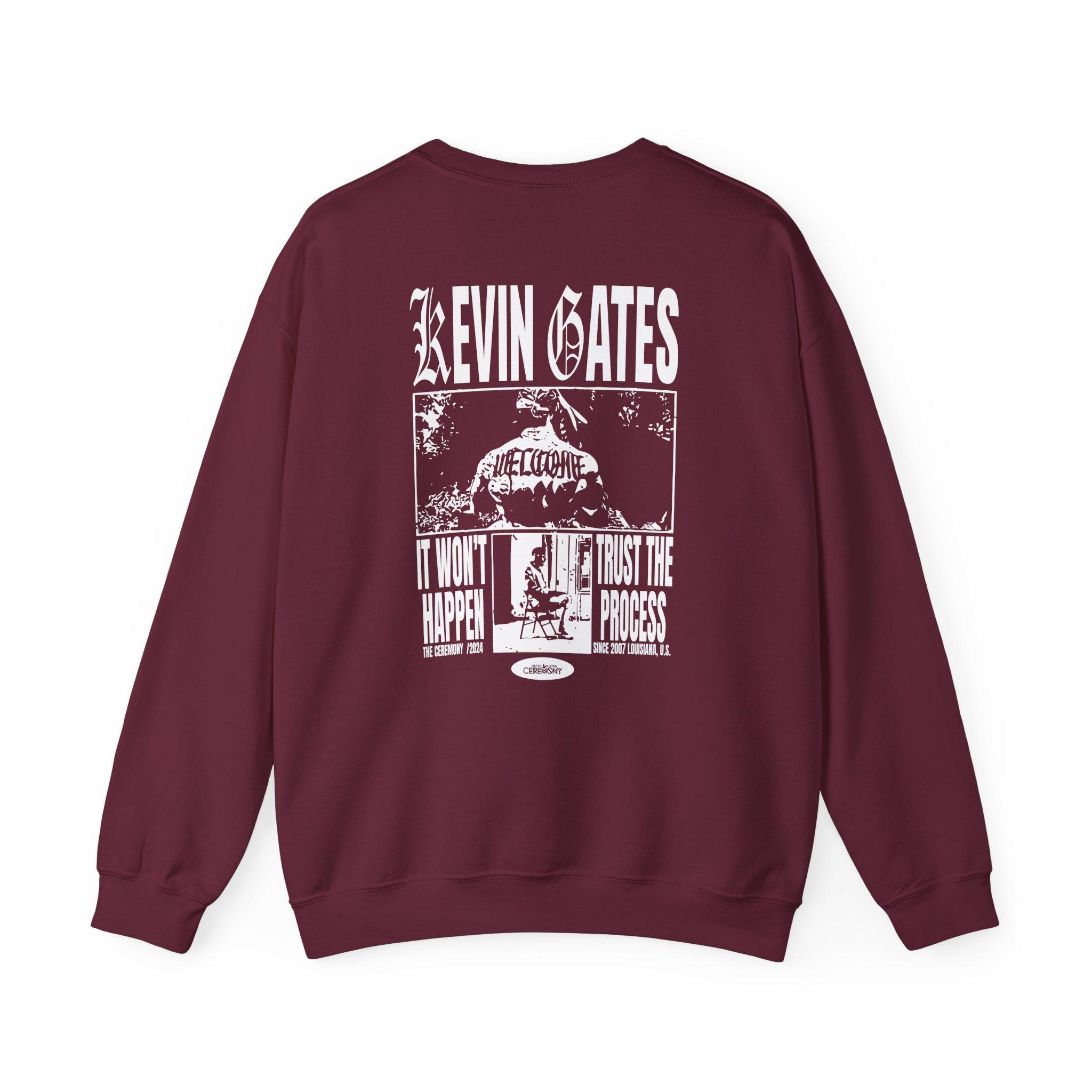 Kevin Gates The Ceremony Unisex Heavy Blend™ Crewneck Sweatshirt - Image 6