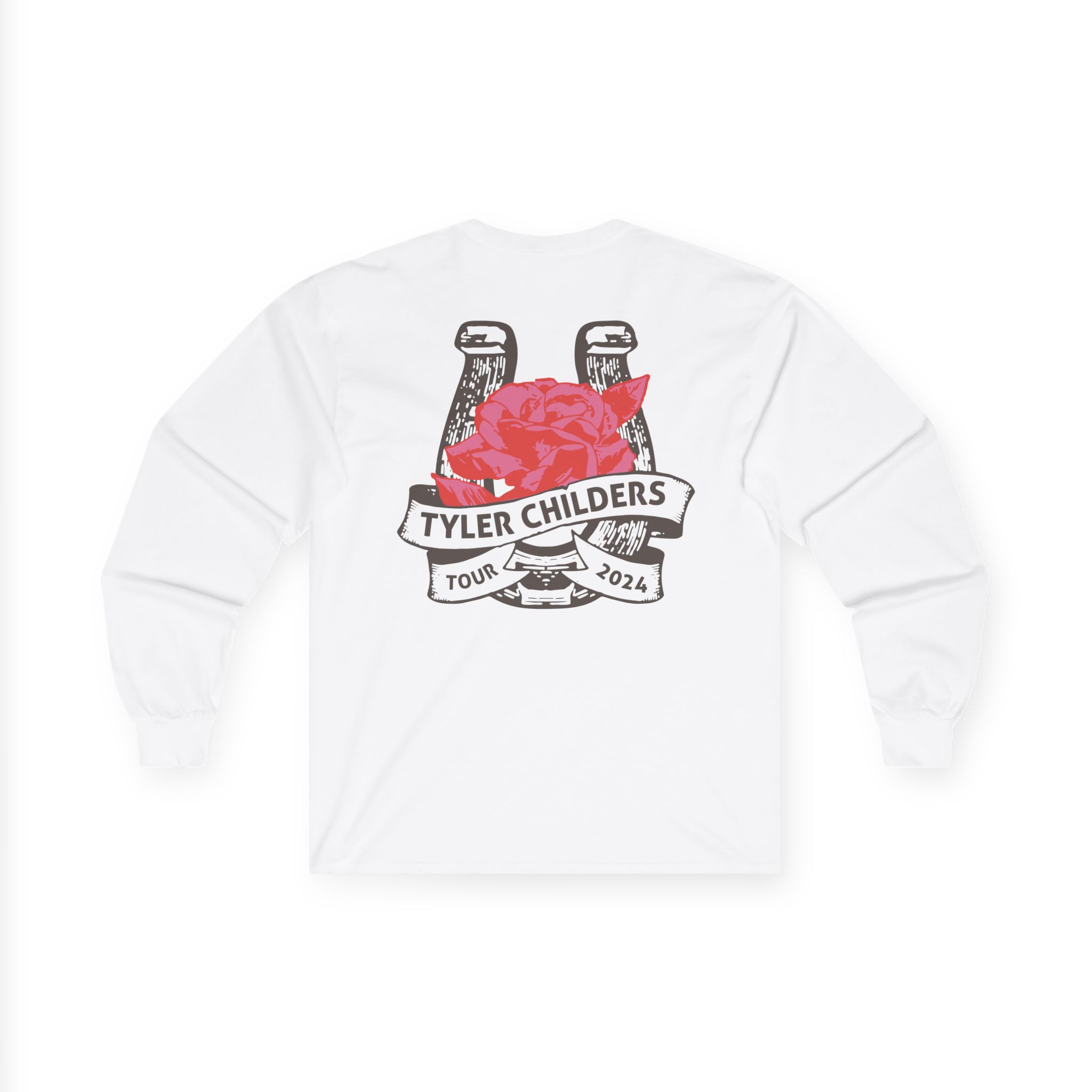 Tyler Childers Blue Muleshoe Unisex Ultra Cotton Long Sleeve Tee - Image 2