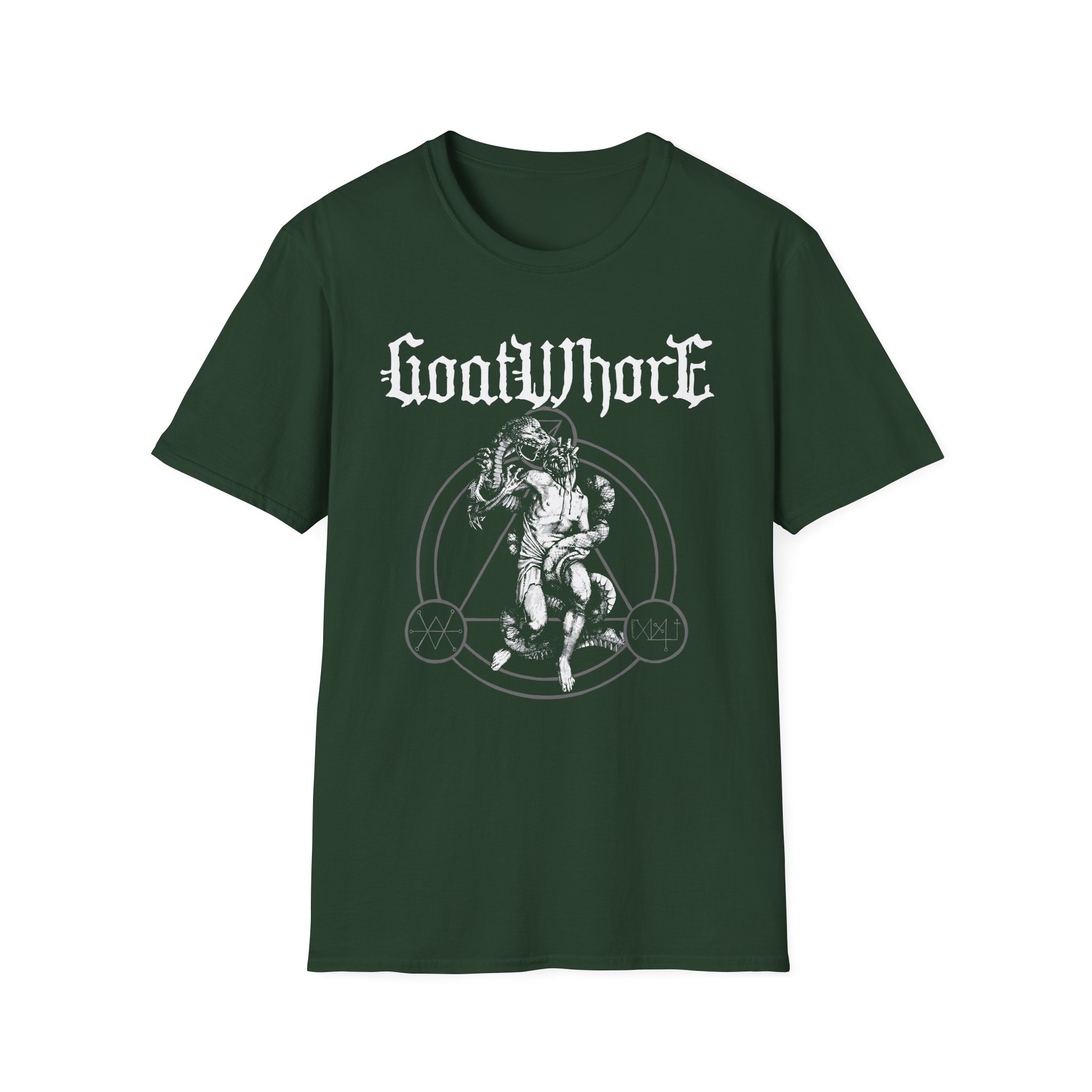 Goatwhore serpent Soul Unisex Softstyle T-Shirt - Image 5