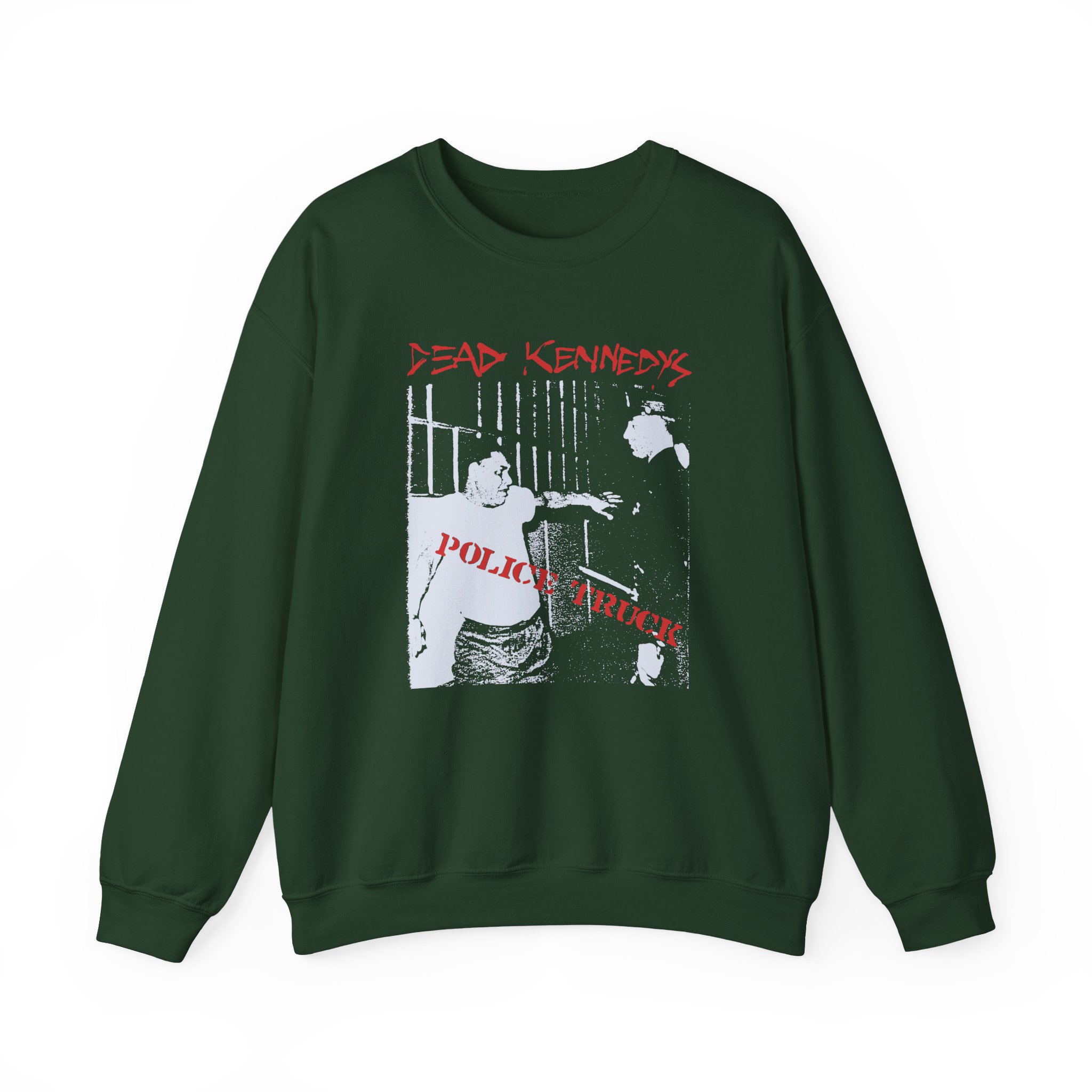 Dead Kennedys Police Truck Unisex Heavy Blend™ Crewneck Sweatshirt - Image 5