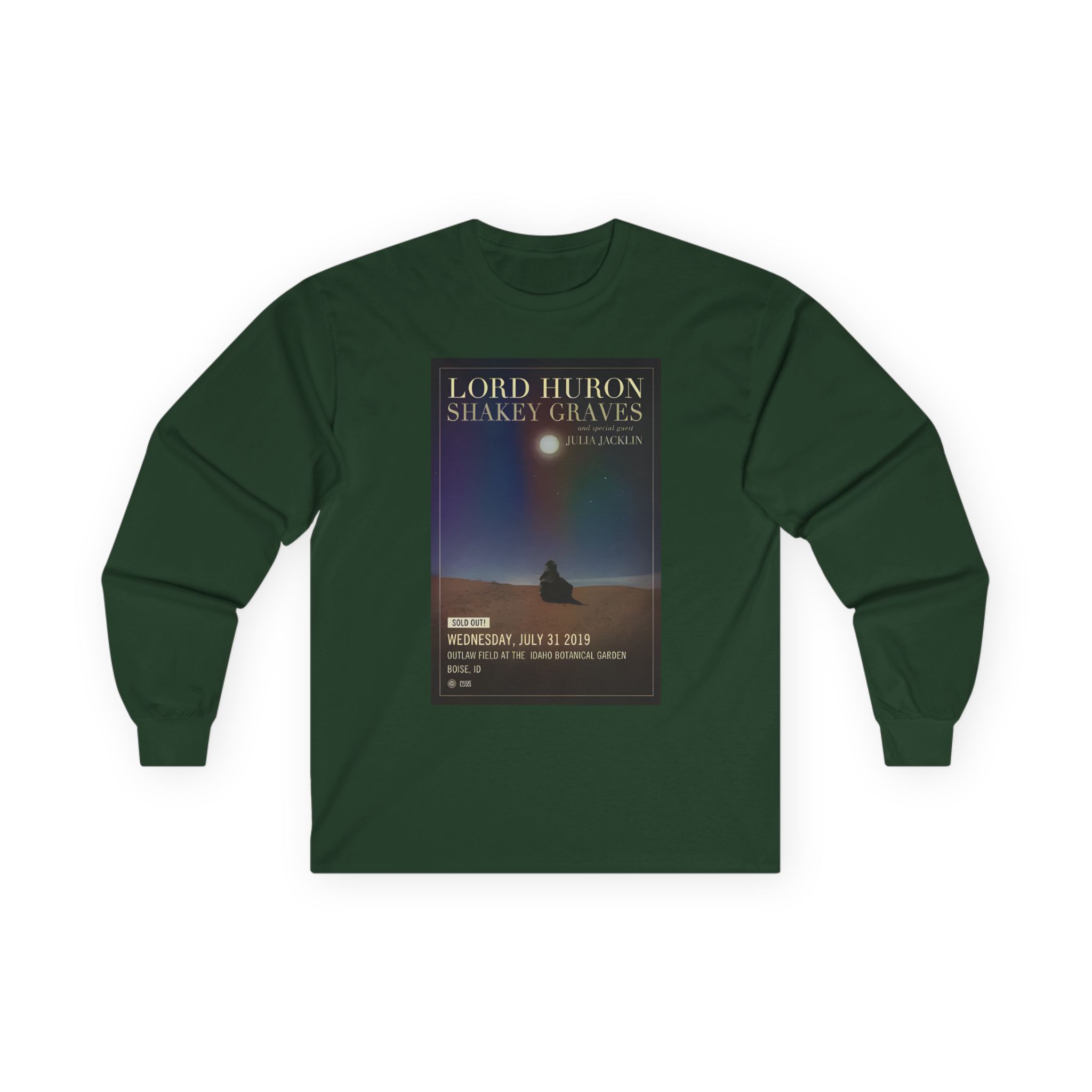 Lord Huron at Knitting Factory Unisex Ultra Cotton Long Sleeve Tee - Image 7