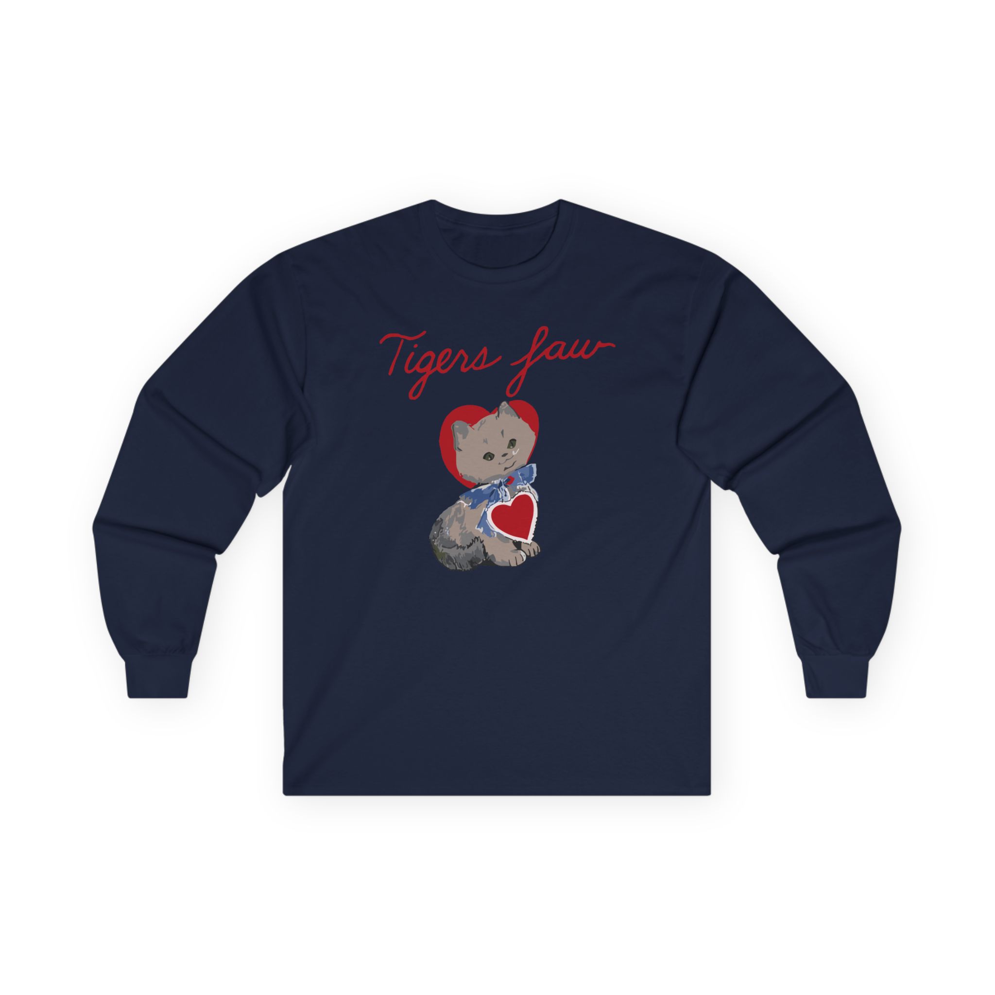 Tigers Jaw kitty baby Unisex Ultra Cotton Long Sleeve Tee - Image 17