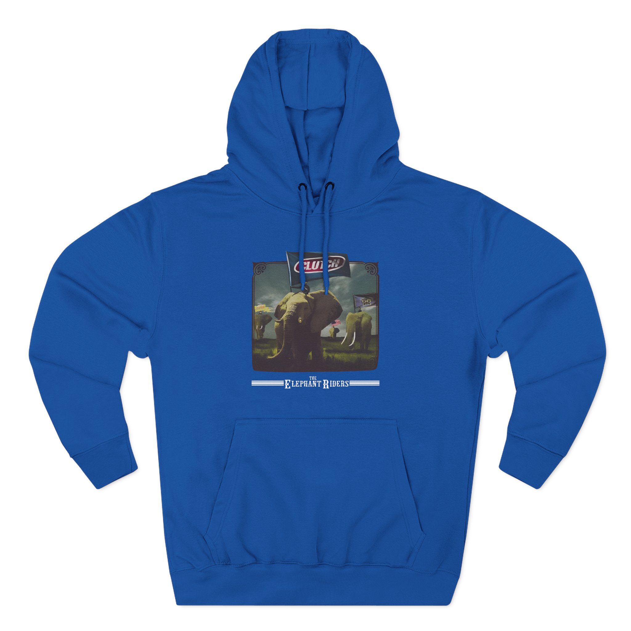 Clutch Elephant Riders Three-Panel Fleece Hoodie - Image 9
