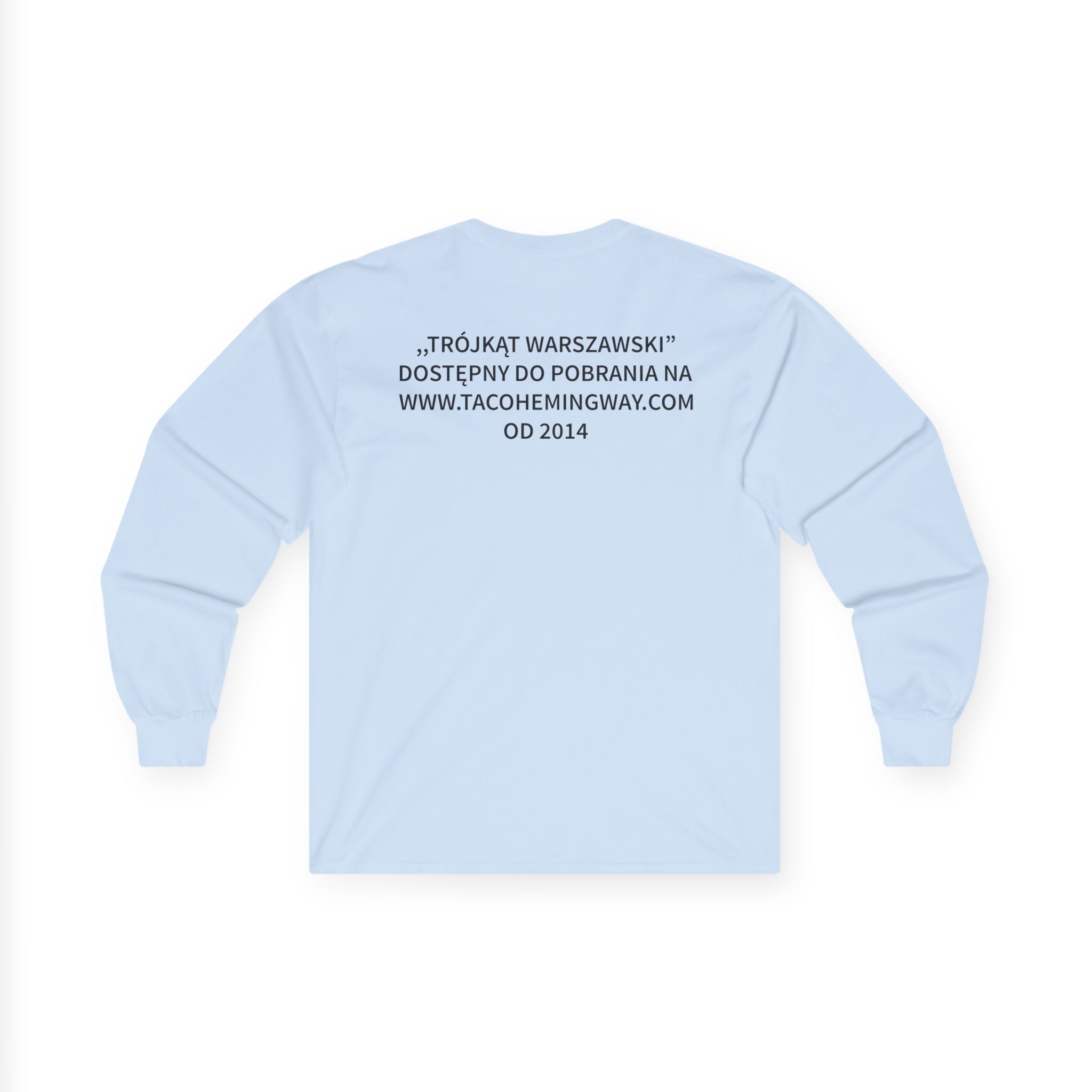 Taco Hemingway Warsaw Triangle Unisex Ultra Cotton Long Sleeve Tee - Image 8