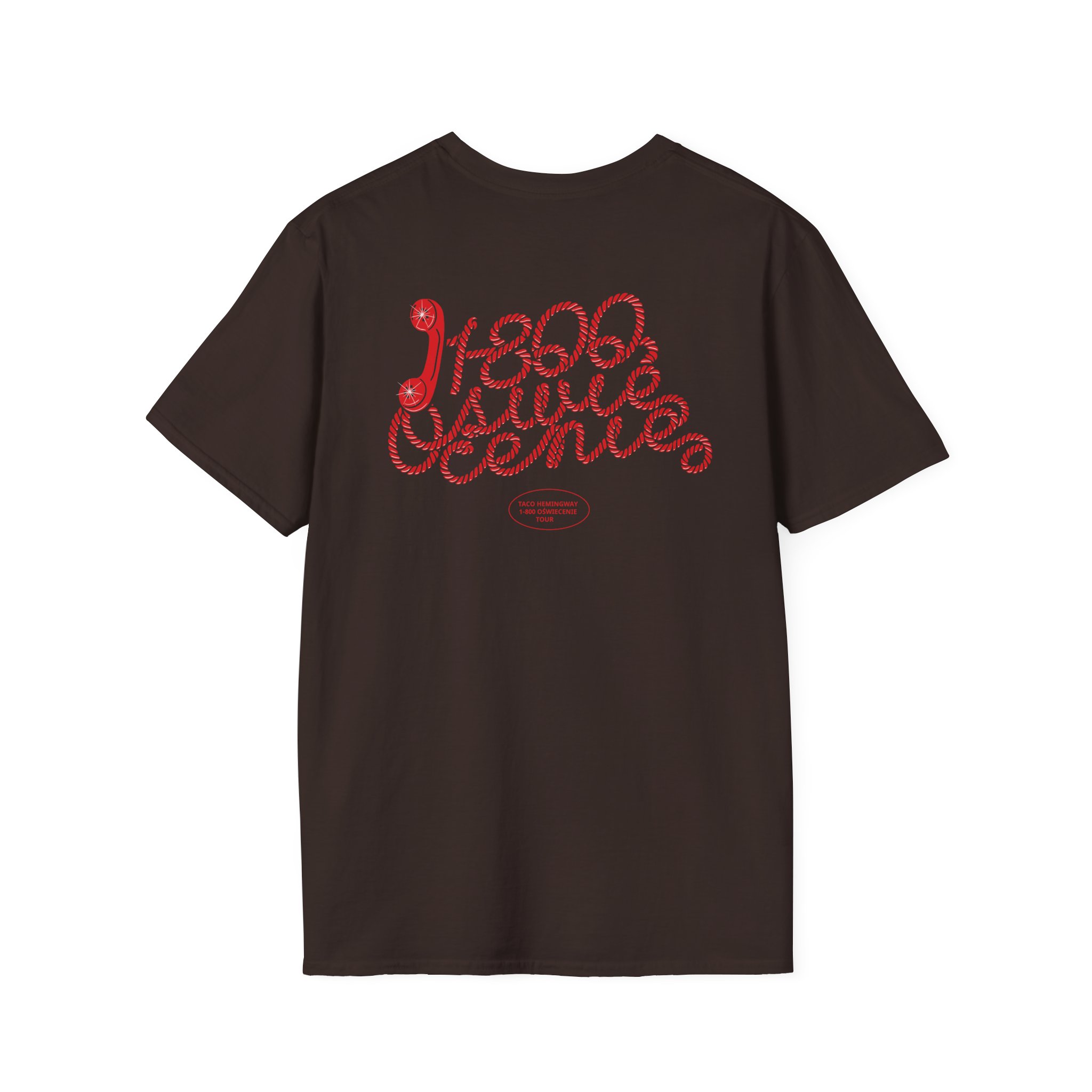 Taco Hemingway 1-800-tour Unisex Softstyle T-Shirt - Image 4