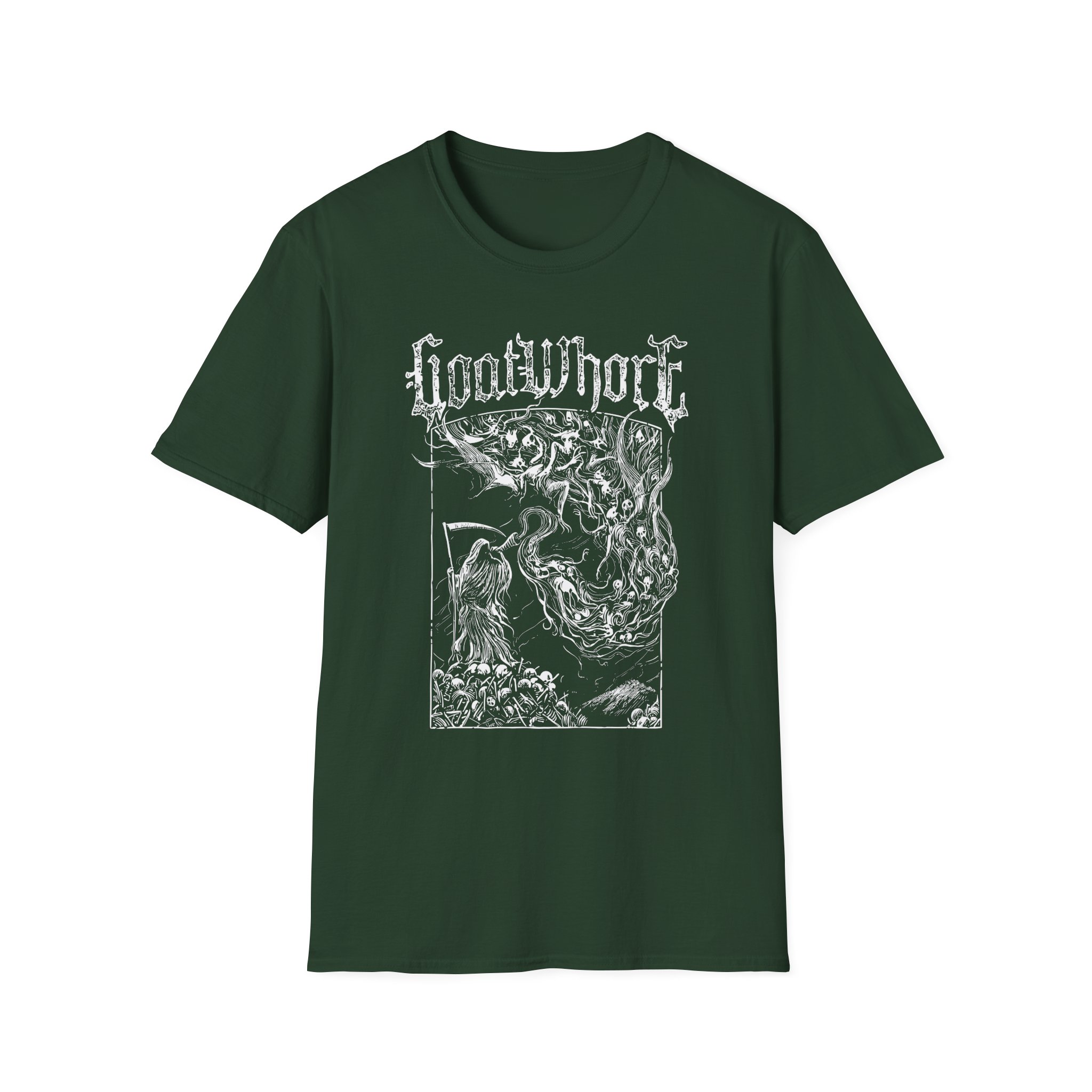 Goatwhore Unisex Softstyle T-Shirt - Image 7