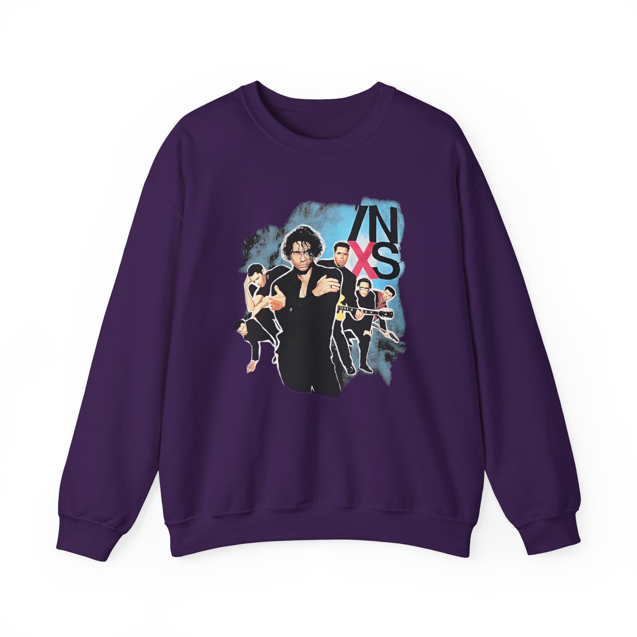 Inxs Fan Favourite Vintage Unisex Heavy Blend™ Crewneck Sweatshirt - Image 7