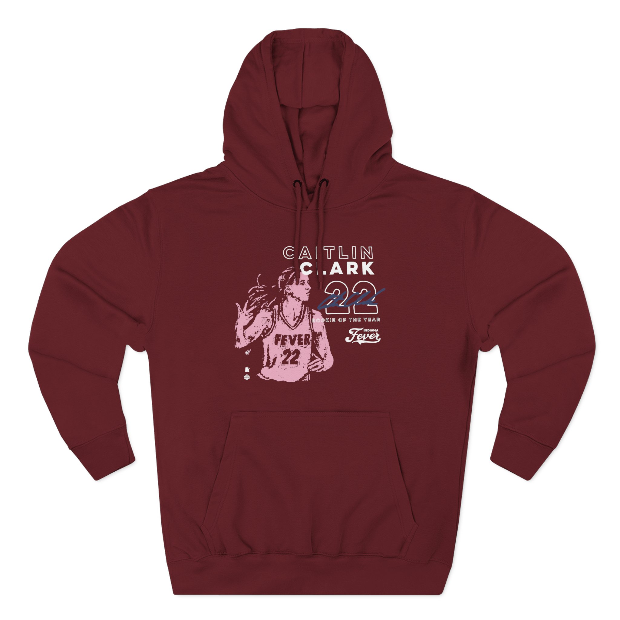 Caitlin Clark Rookie of the Year Three-Panel Fleece Hoodie - Image 11