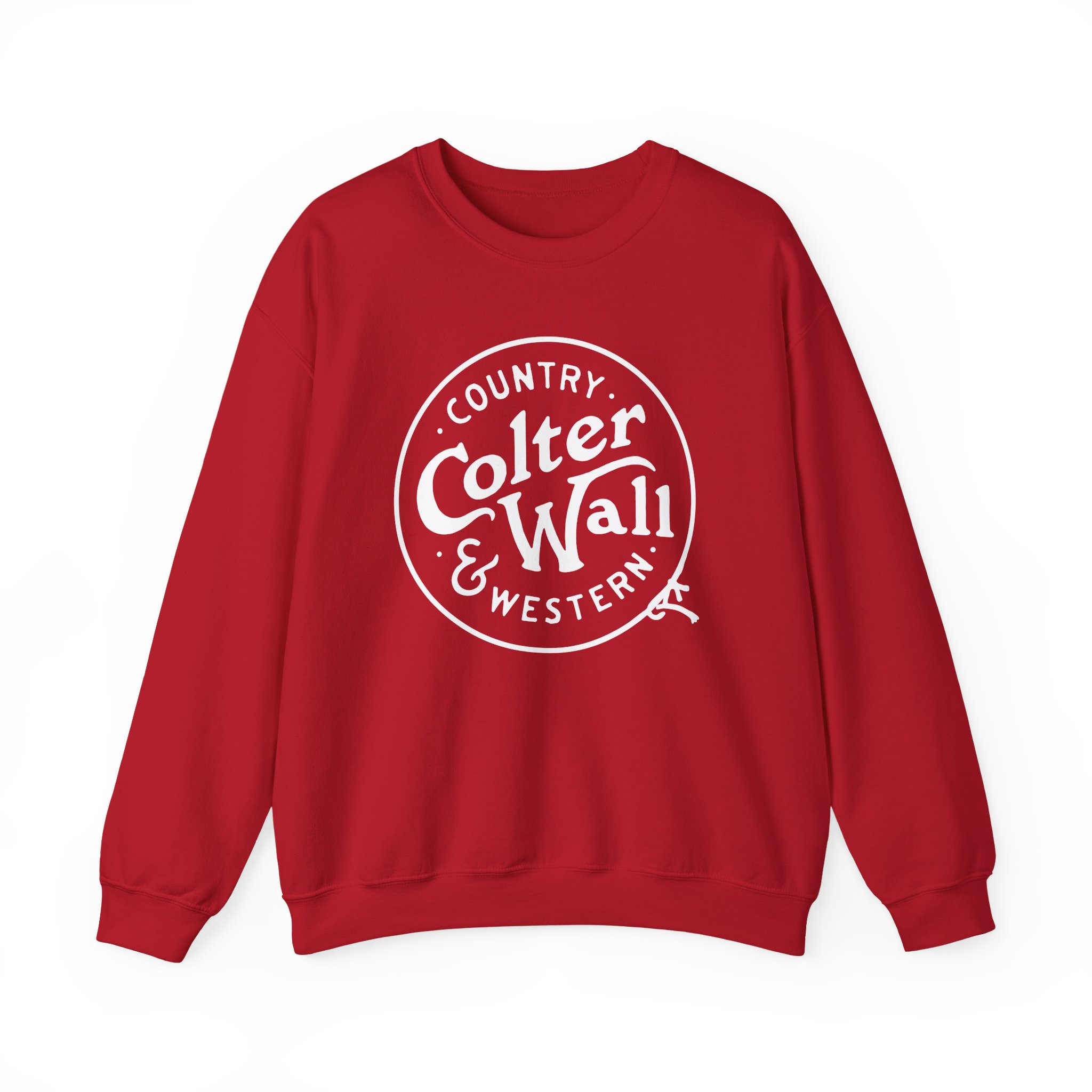 Colter Wall Country & Western Unisex Heavy Blend™ Crewneck Sweatshirt - Image 23