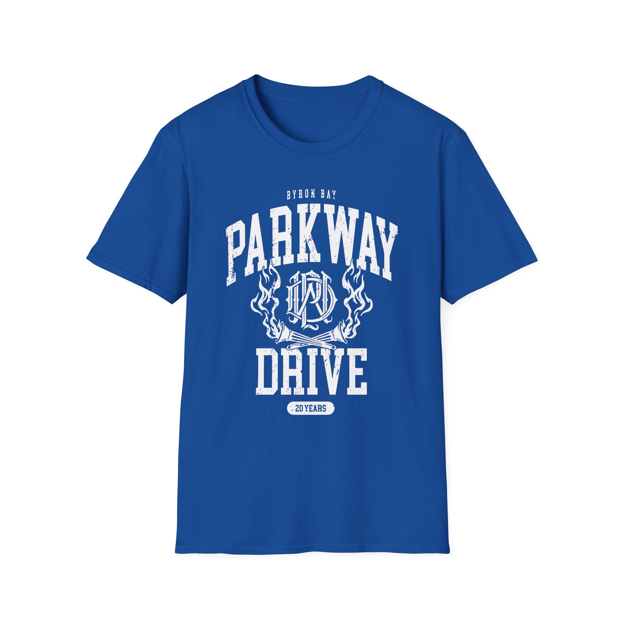 Parkway Drive 20-year-anniversary Unisex Softstyle T-Shirt - Image 13