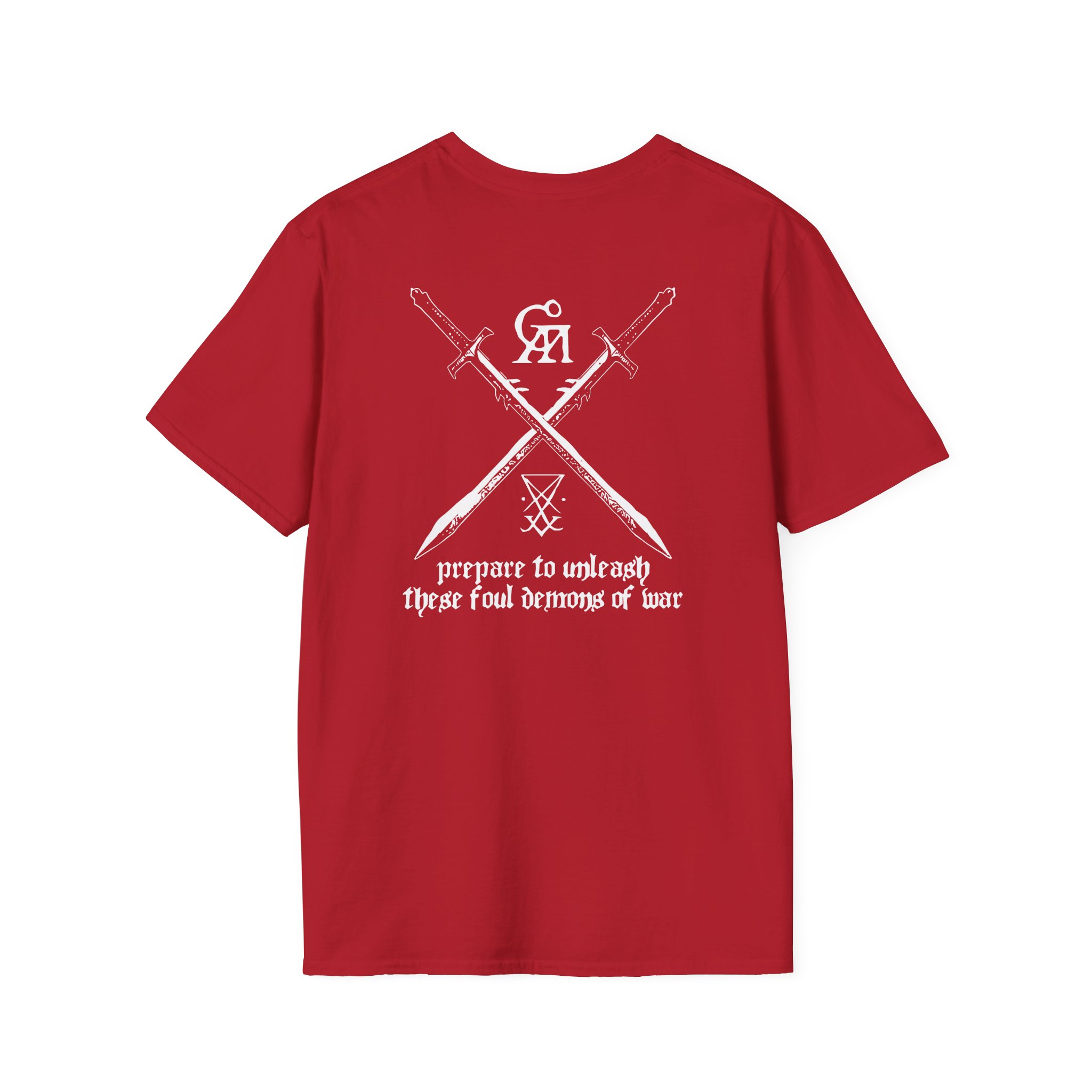 Goatwhore no Mercy Unisex Softstyle T-Shirt - Image 16
