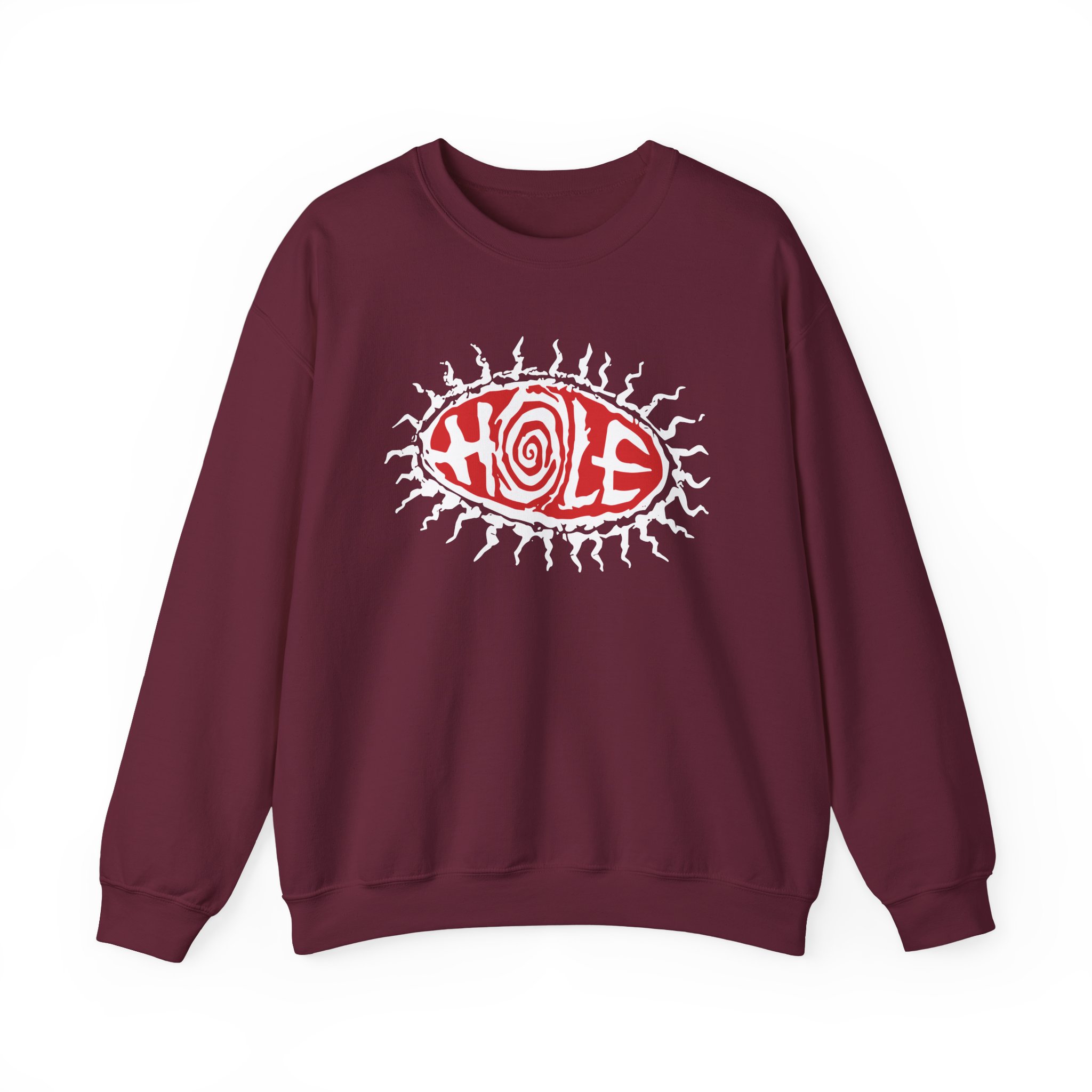 Manhead Hole Eyeball Unisex Heavy Blend™ Crewneck Sweatshirt - Image 3