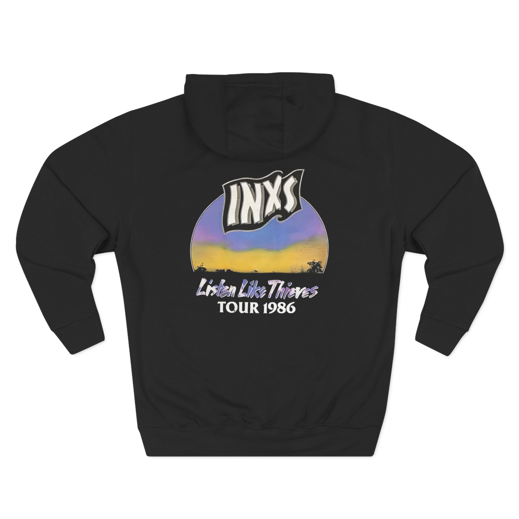 Inxs Llt Tour Three-Panel Fleece Hoodie - Image 2