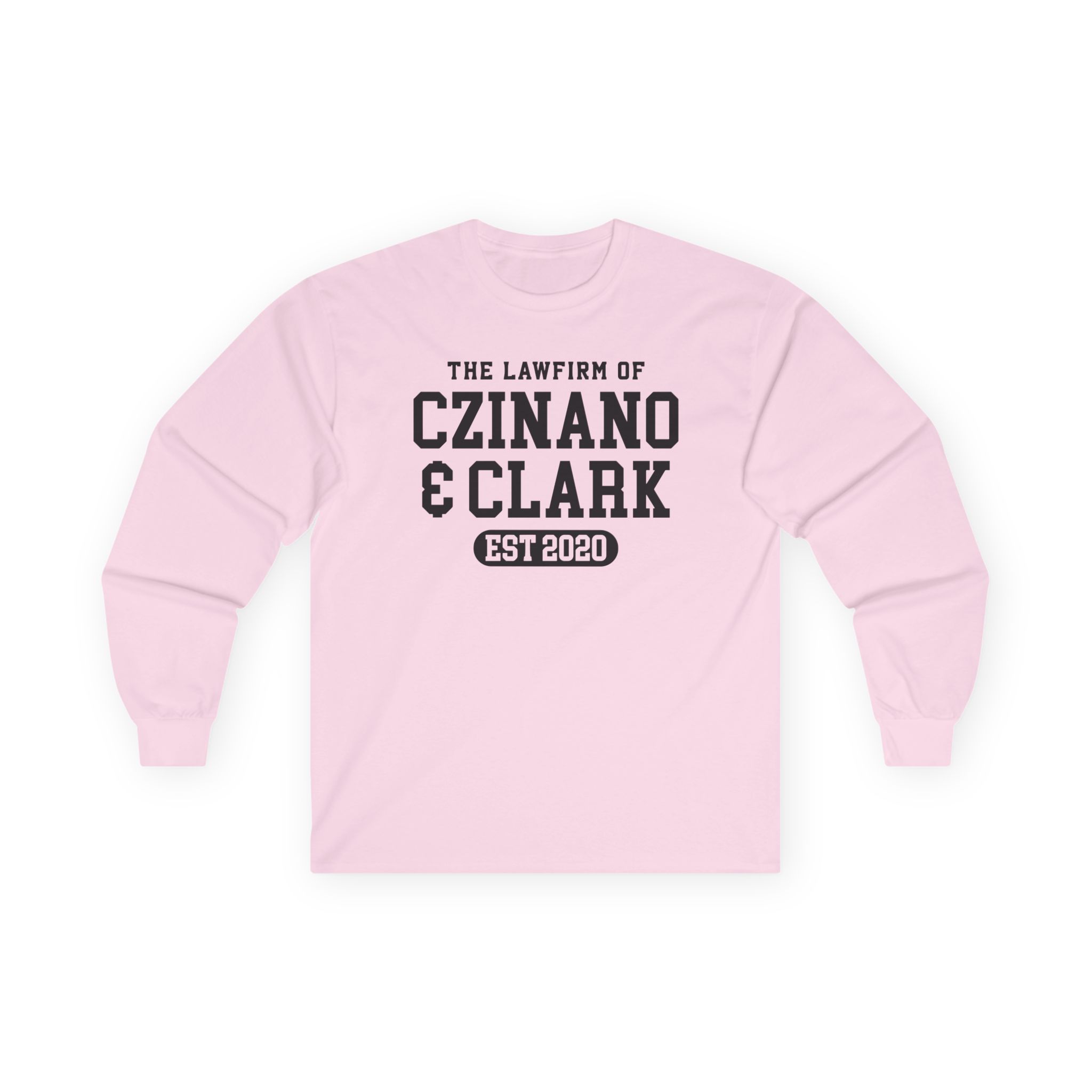 Caitlin Clark The law firm of Czinano & Clark Unisex Ultra Cotton Long Sleeve Tee - Image 9