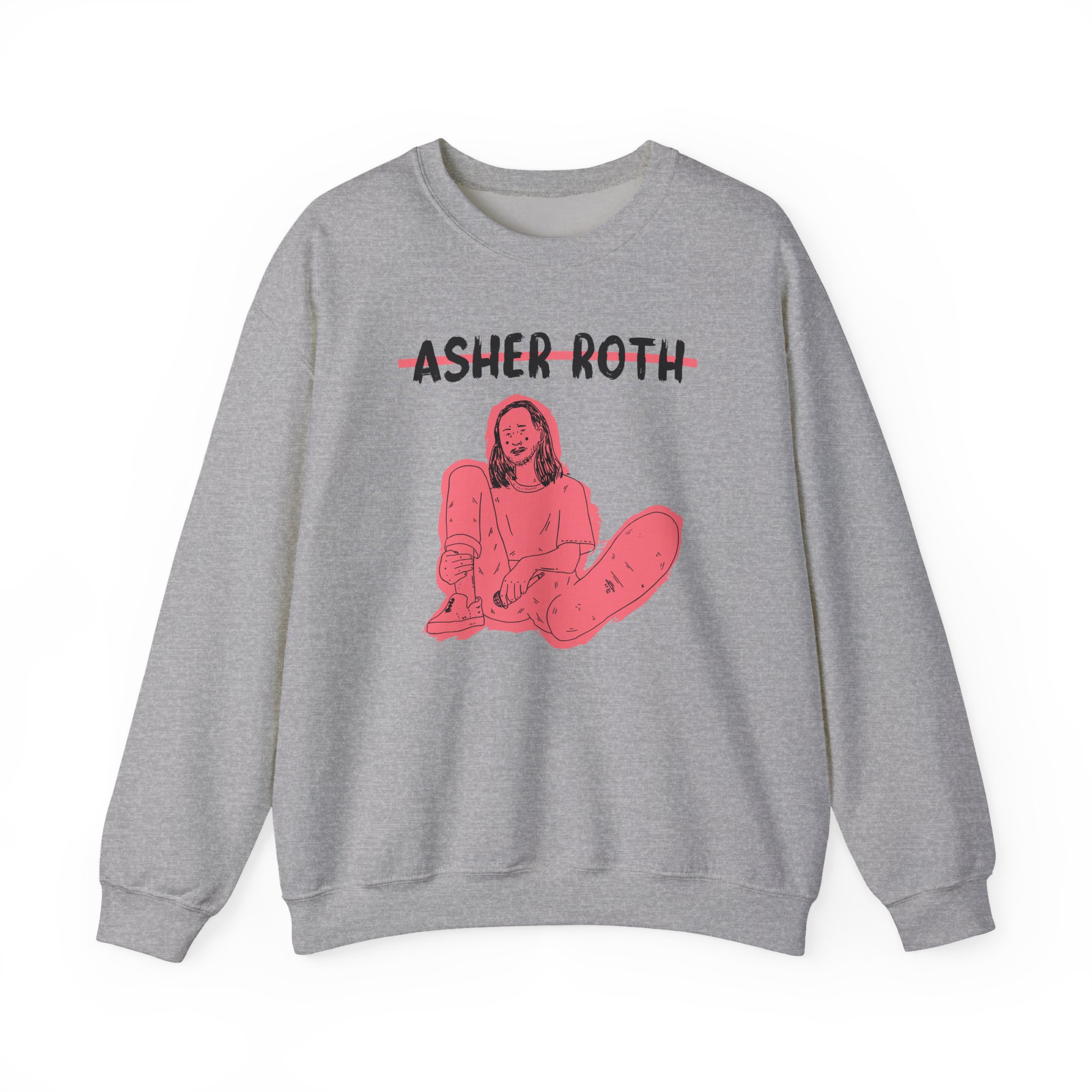 Asher Roth Live Unisex Heavy Blend™ Crewneck Sweatshirt - Image 7