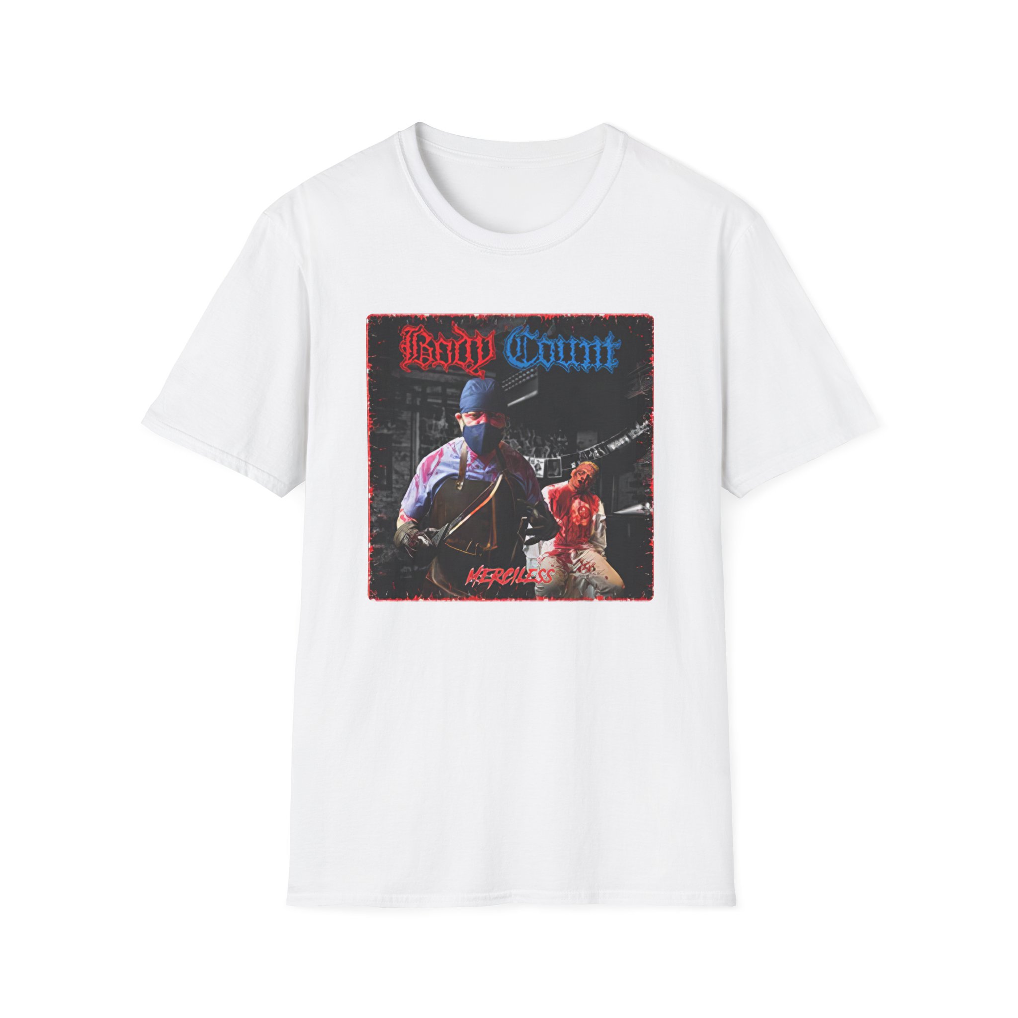Body Count Merciless Album Unisex Softstyle T-Shirt - Image 3