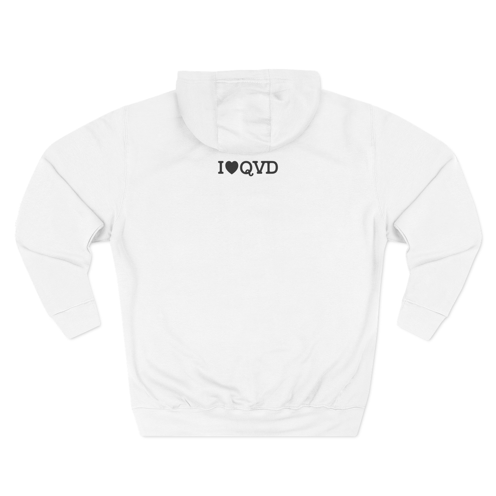 Quevedo I Love Bn Three-Panel Fleece Hoodie - Image 2