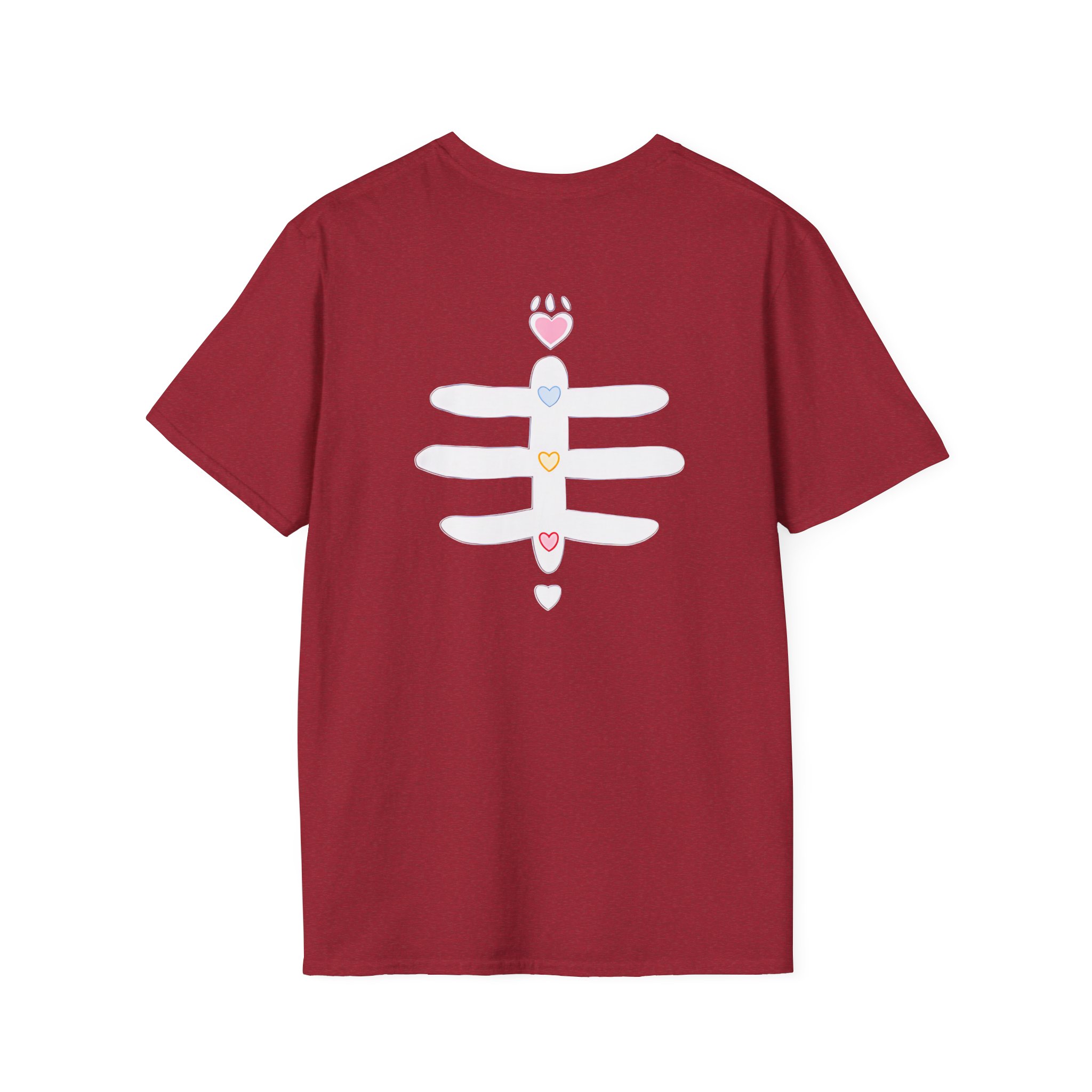 Aphmau Sugar Skull Cat Unisex Softstyle T-Shirt - Image 26