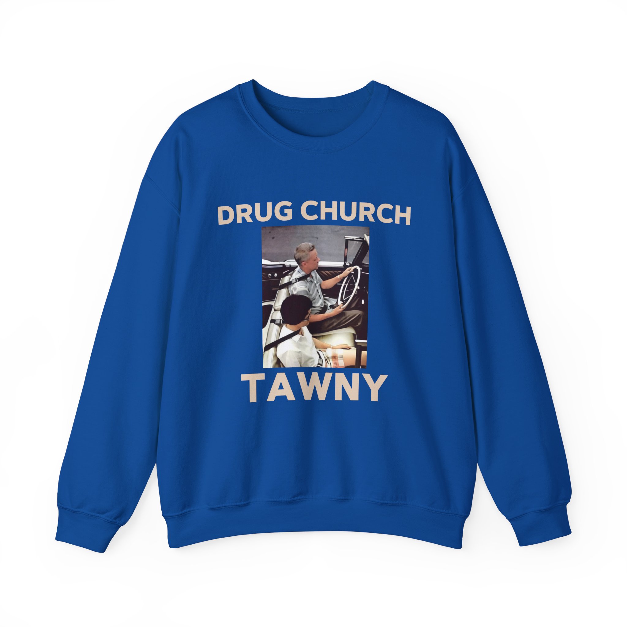 Drug Church Tawny Unisex Heavy Blend™ Crewneck Sweatshirt - Image 9