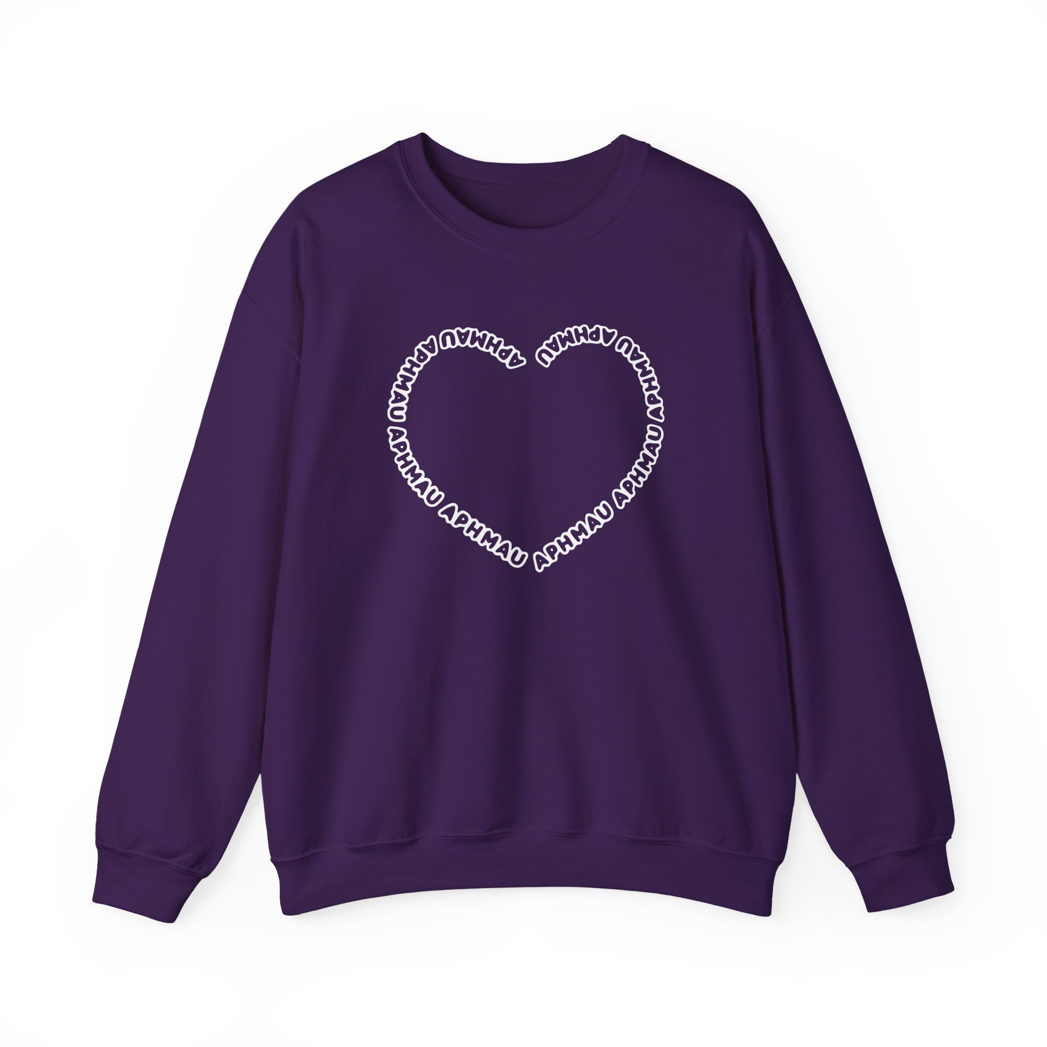 Aphmau Heart Unisex Heavy Blend™ Crewneck Sweatshirt - Image 17