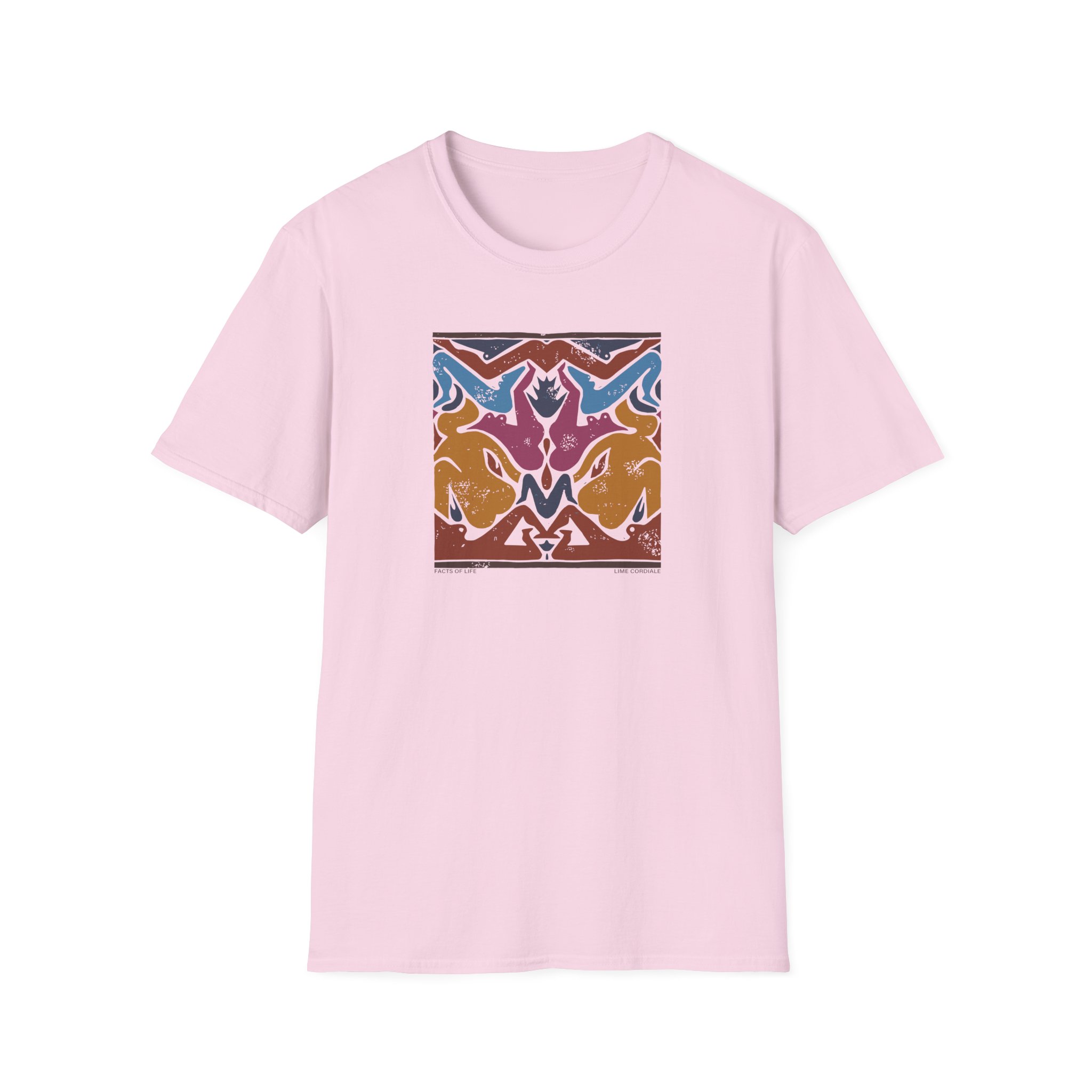 Lime Cordiale Facts of Life Unisex Softstyle T-Shirt - Image 11