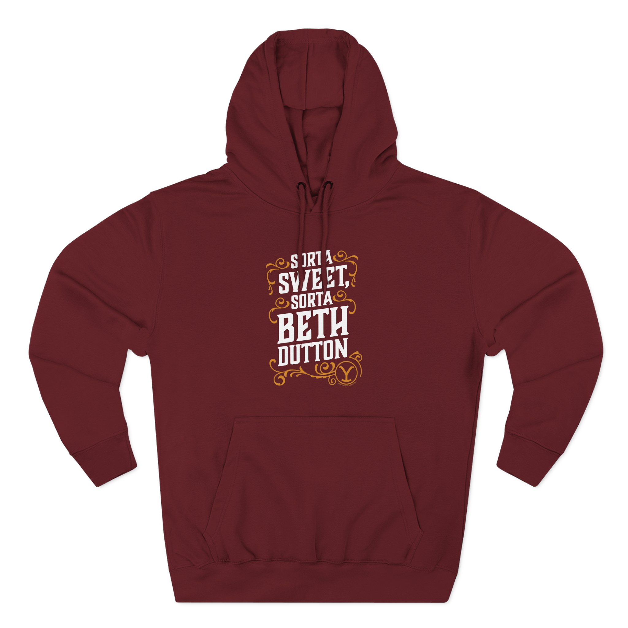 Lainey Wilson Don't Make Me Go Beth Dutton on You Three-Panel Fleece Hoodie - Image 13