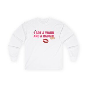 Chappell Roan Wand and a Rabbit Unisex Ultra Cotton Long Sleeve Tee