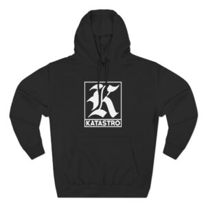 Katastro K Logo Three-Panel Fleece Hoodie
