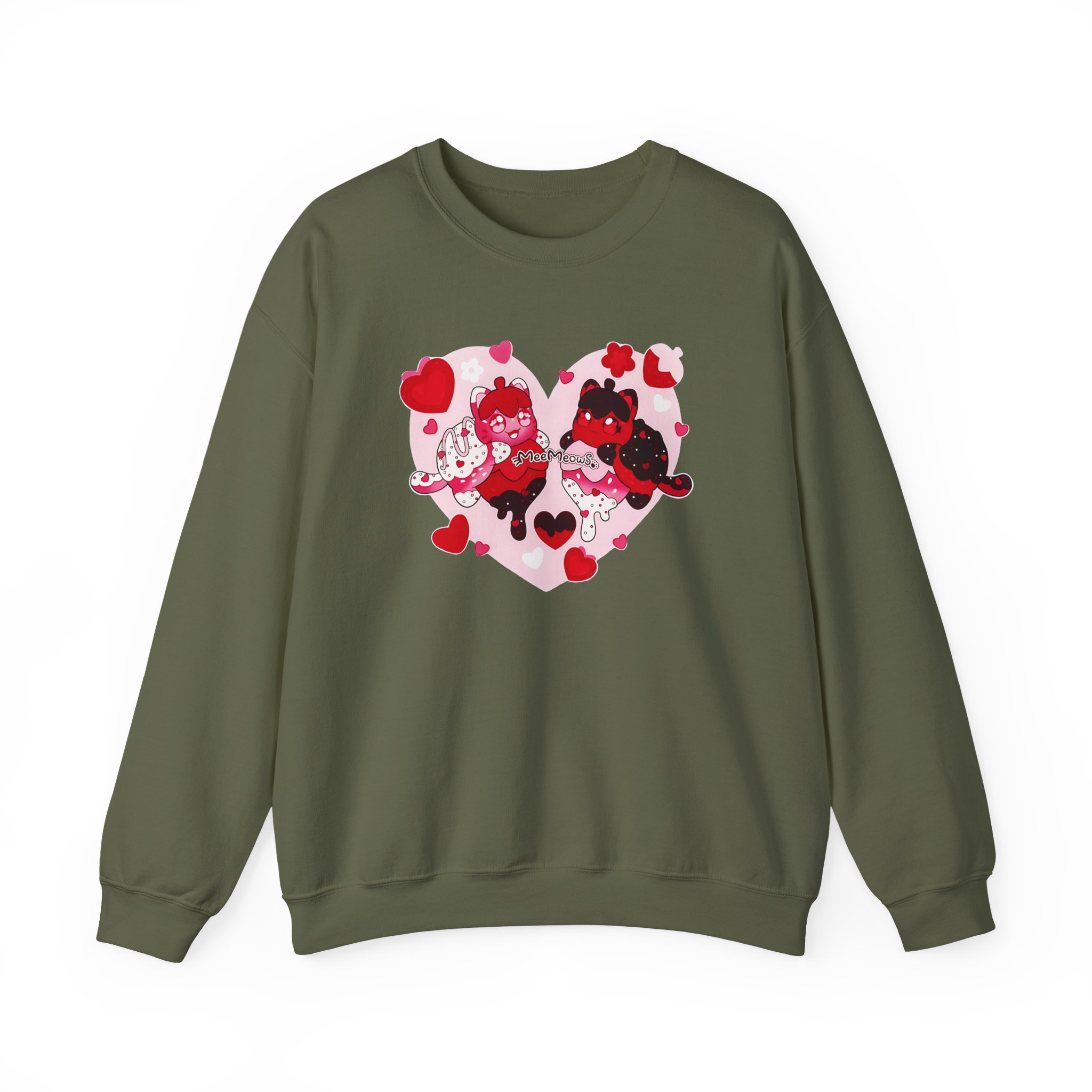 Aphmau Valentine's Day Unisex Heavy Blend™ Crewneck Sweatshirt - Image 7