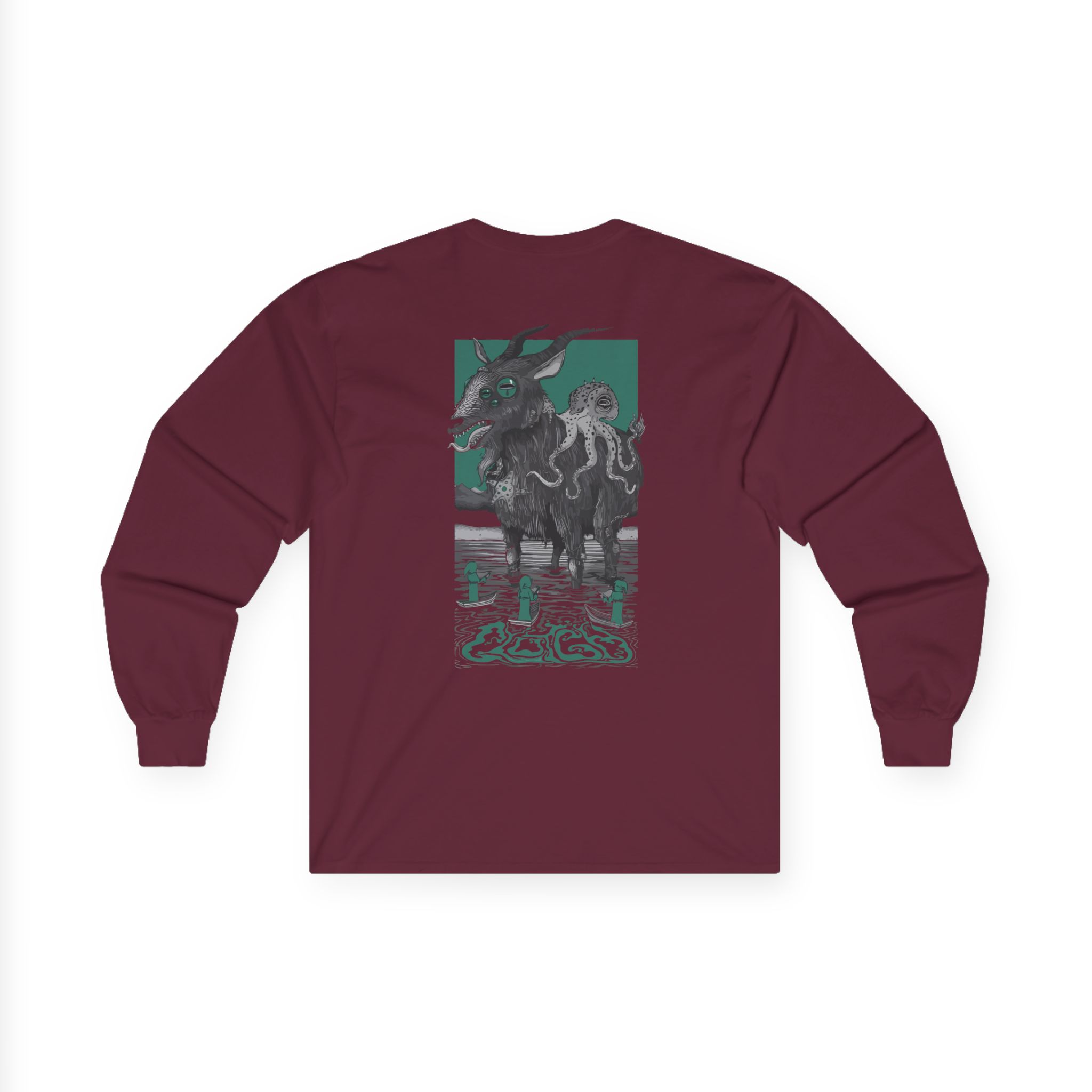 Clutch Mazza Swollen Goat Unisex Ultra Cotton Long Sleeve Tee - Image 4