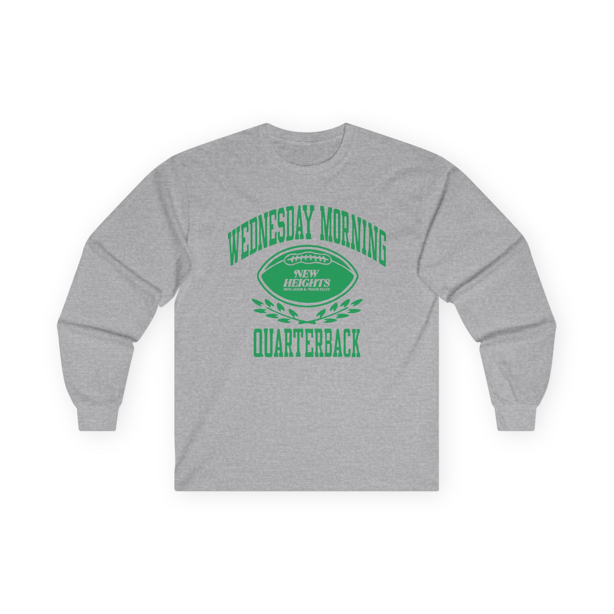 New Heights Wednesday Morning Quarterback Unisex Ultra Cotton Long Sleeve Tee - Image 7