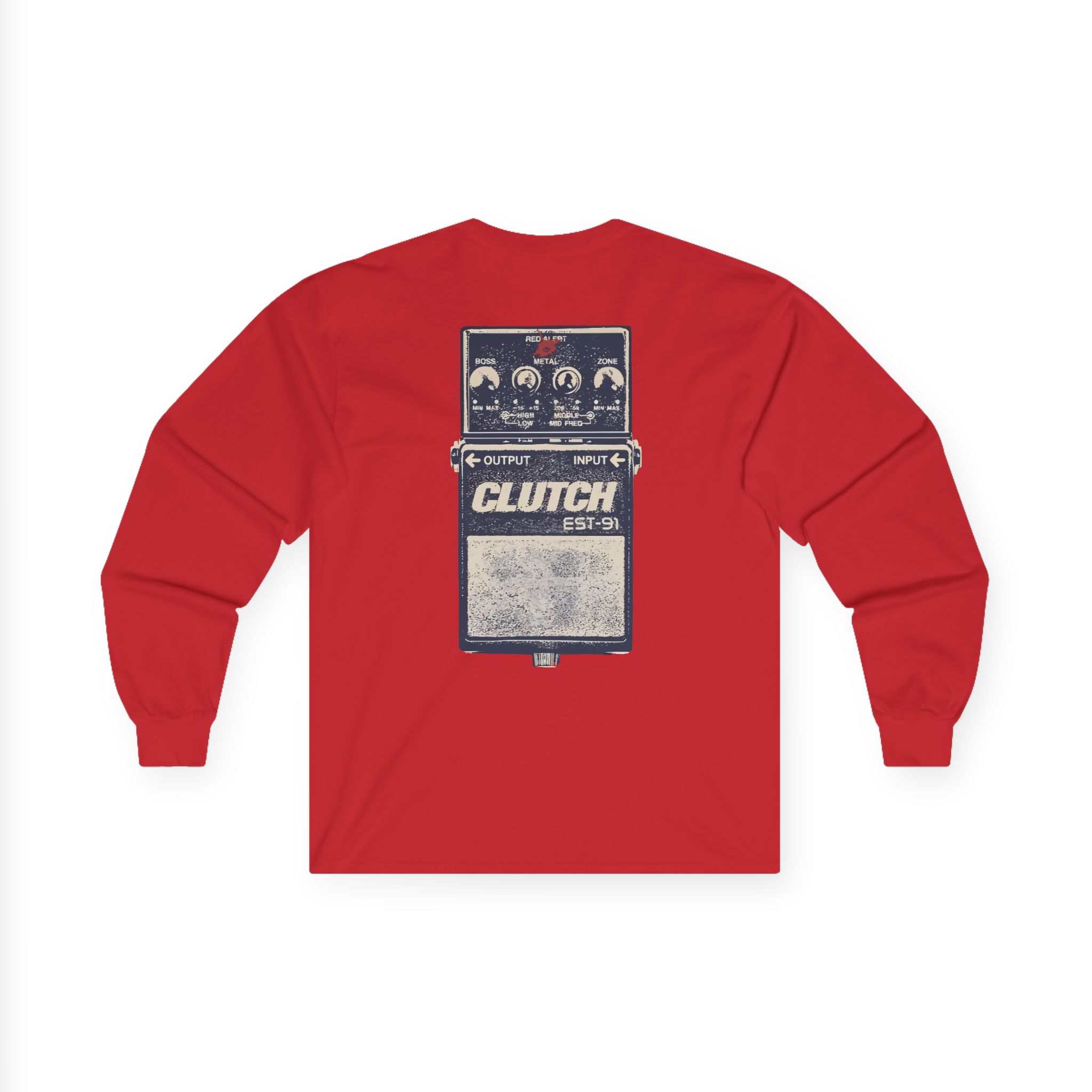 Clutch Red Alert Unisex Ultra Cotton Long Sleeve Tee - Image 18