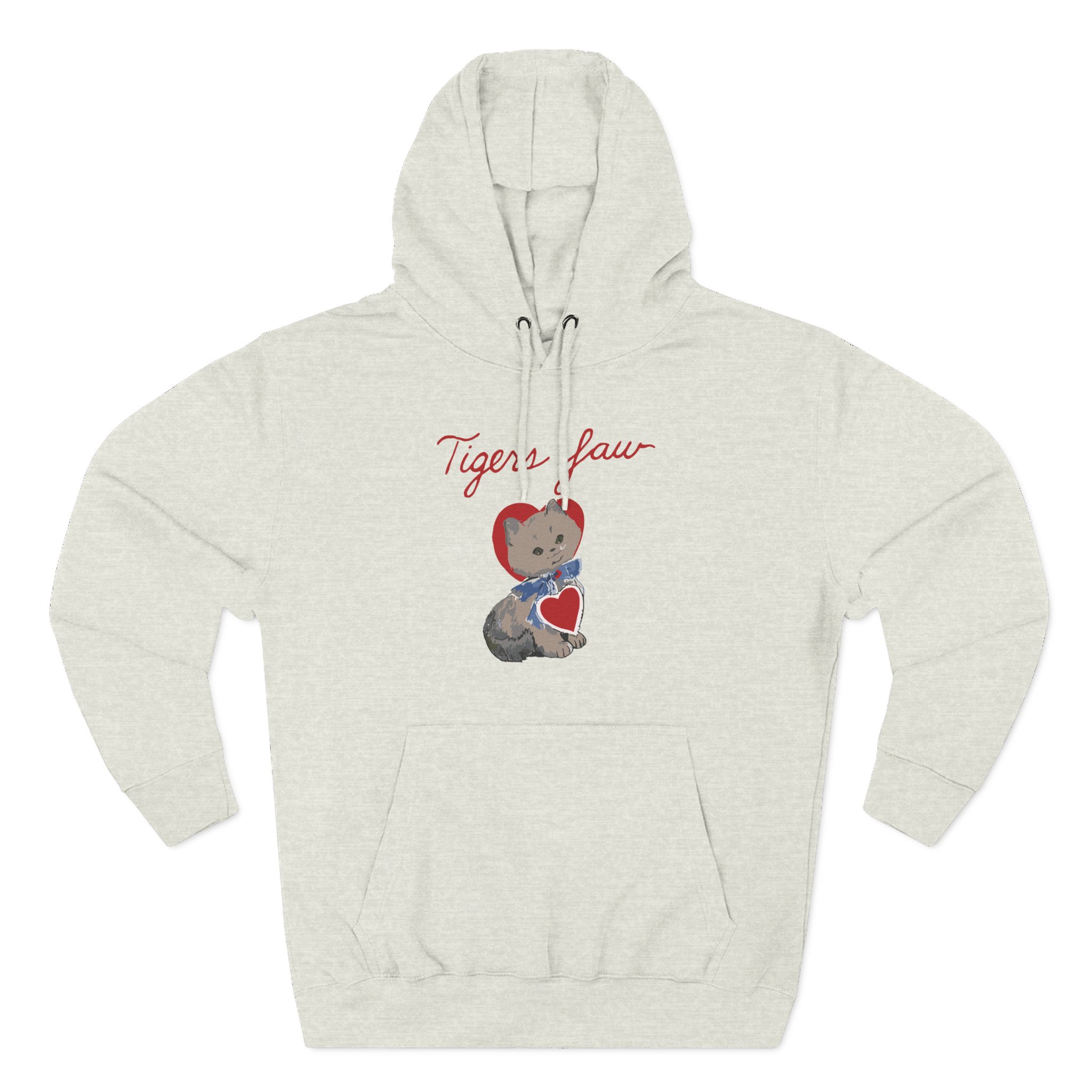 Tigers Jaw kitty baby Three-Panel Fleece Hoodie - Image 11