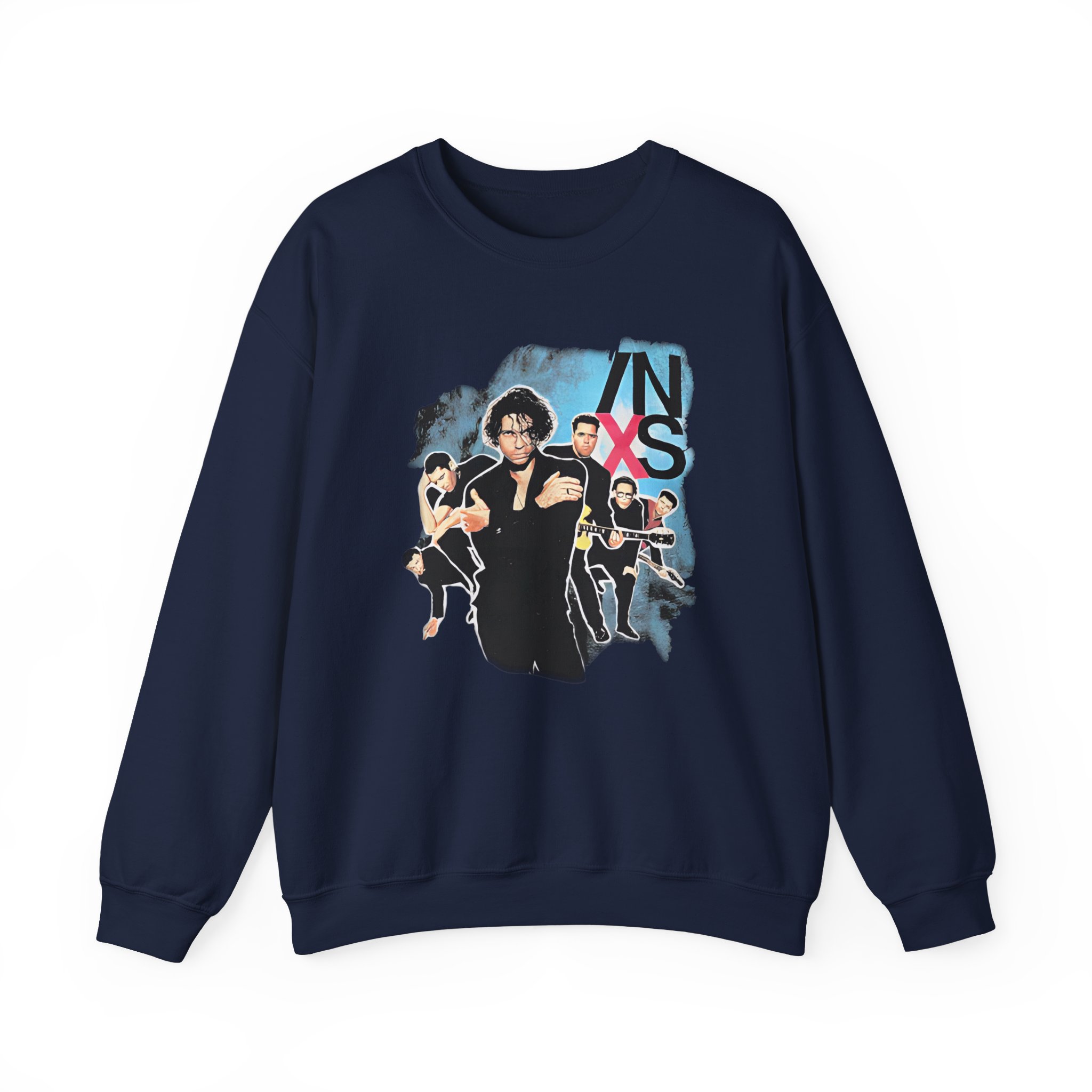 Inxs Fan Favourite Vintage Unisex Heavy Blend™ Crewneck Sweatshirt - Image 5