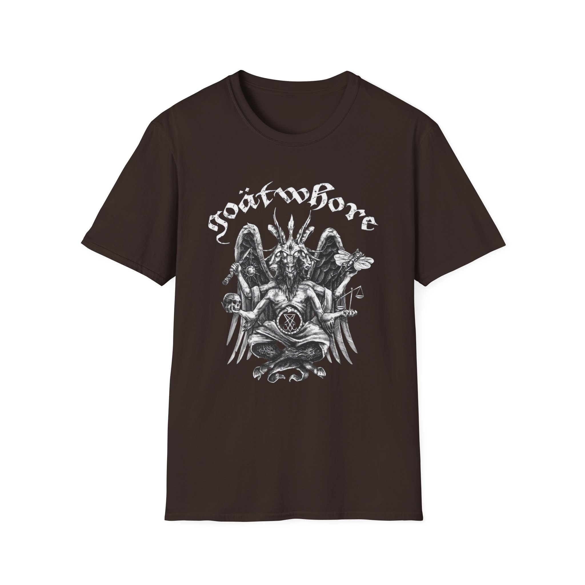 Goatwhore who Needs a God When You've Got Satan Unisex Softstyle T-Shirt - Image 3