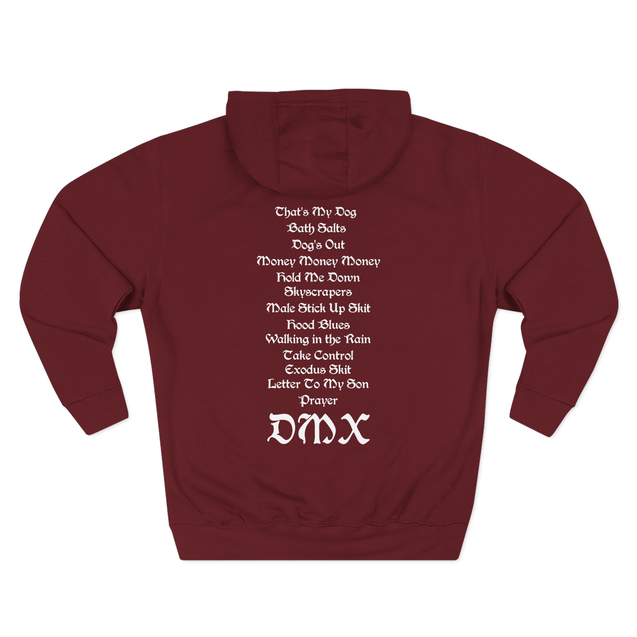 Dmx Exodus Album Three-Panel Fleece Hoodie - Image 14